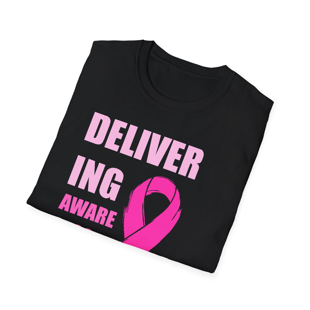 Breast Cancer Awareness Shirt – Delivering Awareness Pink Ribbon Support Tee