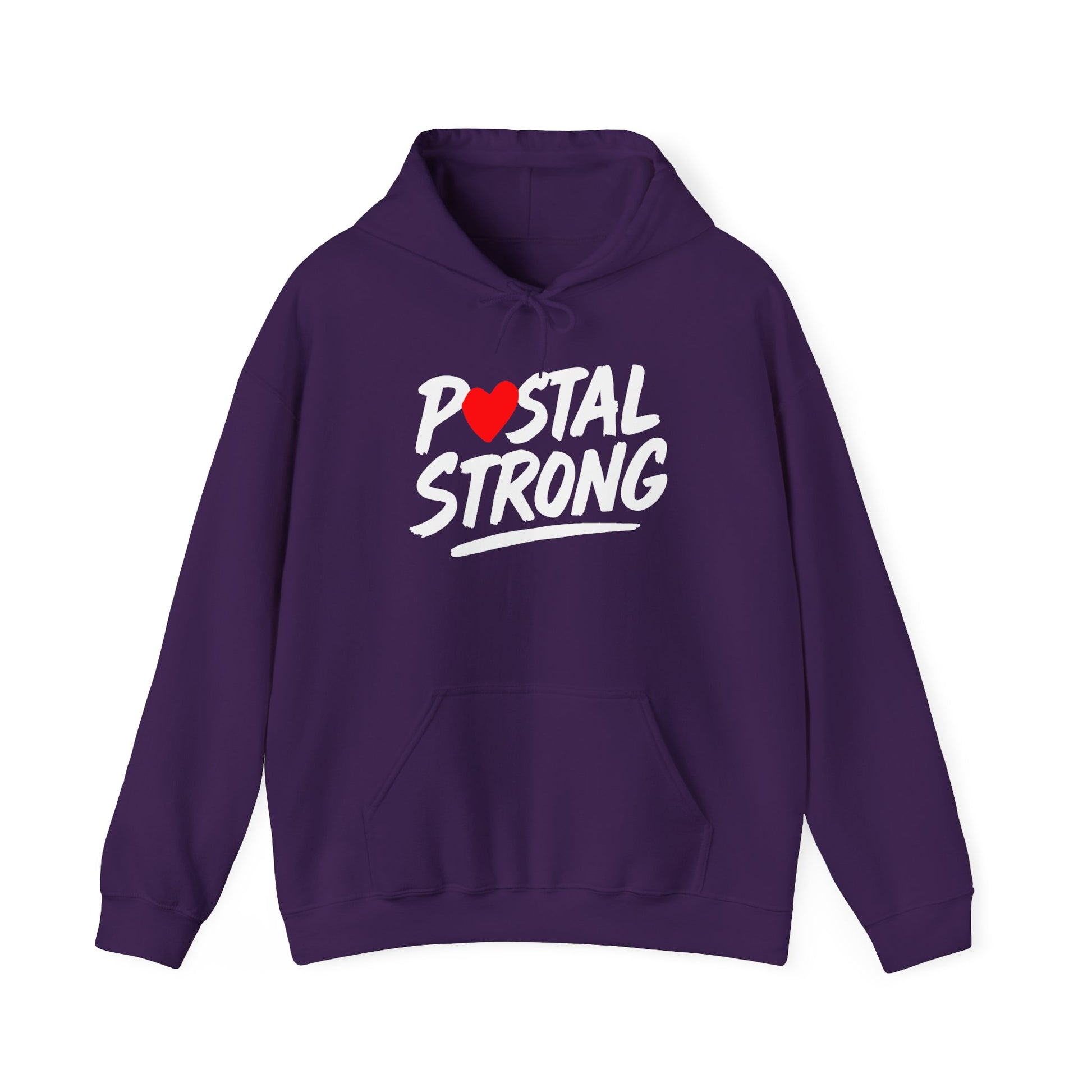 Postal Strong Hoodie for Supportive Souls, Perfect for Gifts, Cozy Wear, Fundraising Events, Inspirational Apparel