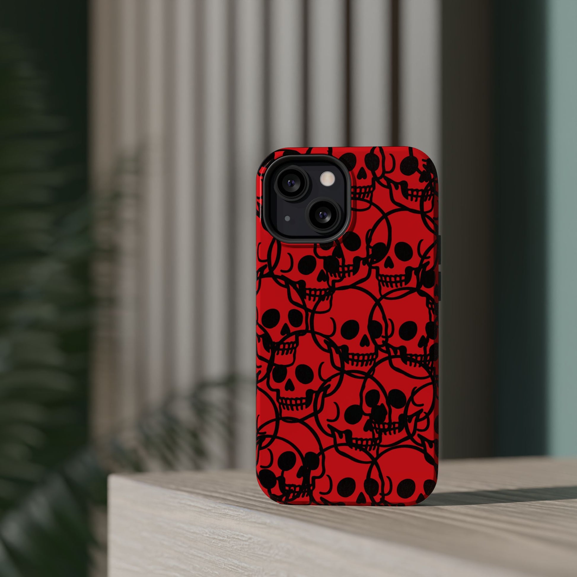 Magnetic Impact-Resistant Skull Cases