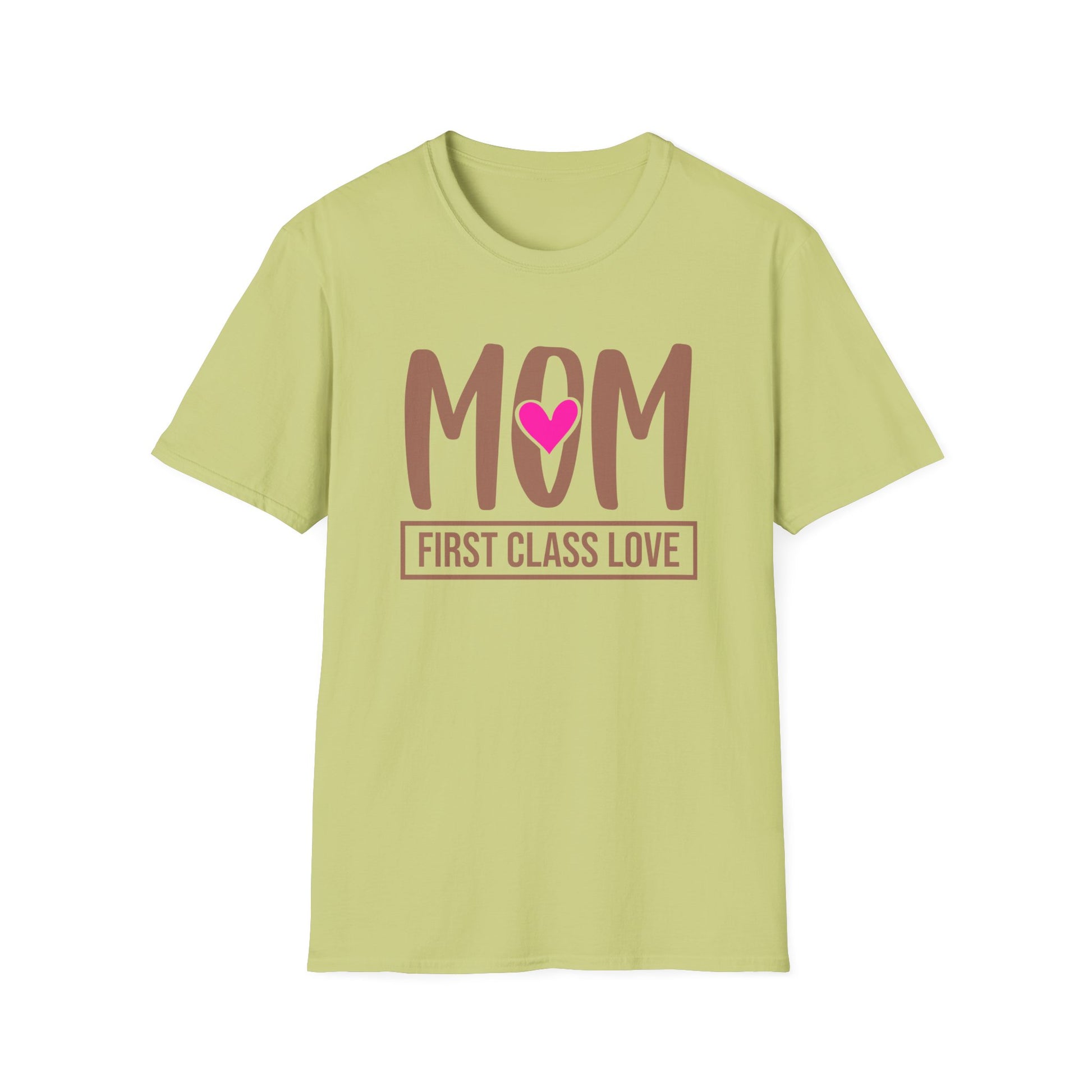 Mom "First Class Love" T-Shirt — Cute Mother's Day Tee