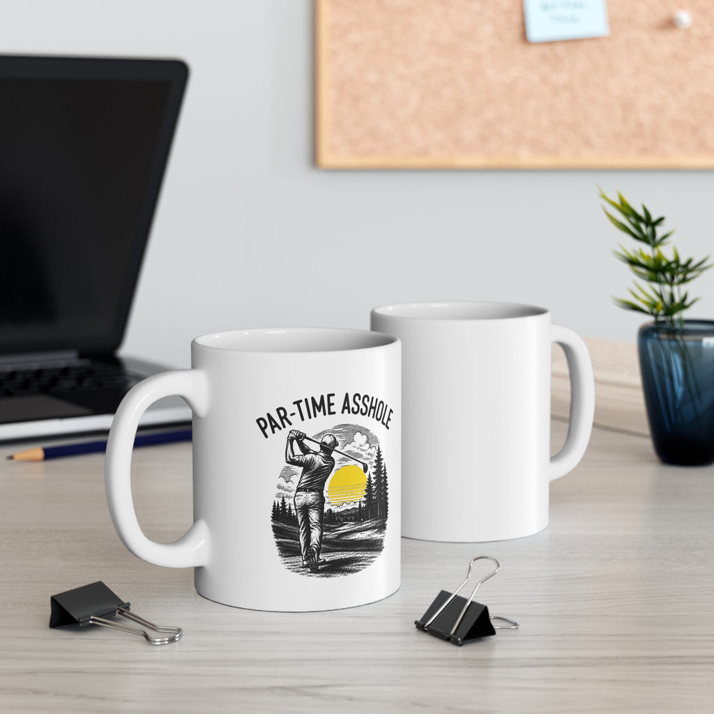 Par-Time Asshole Golf Mug