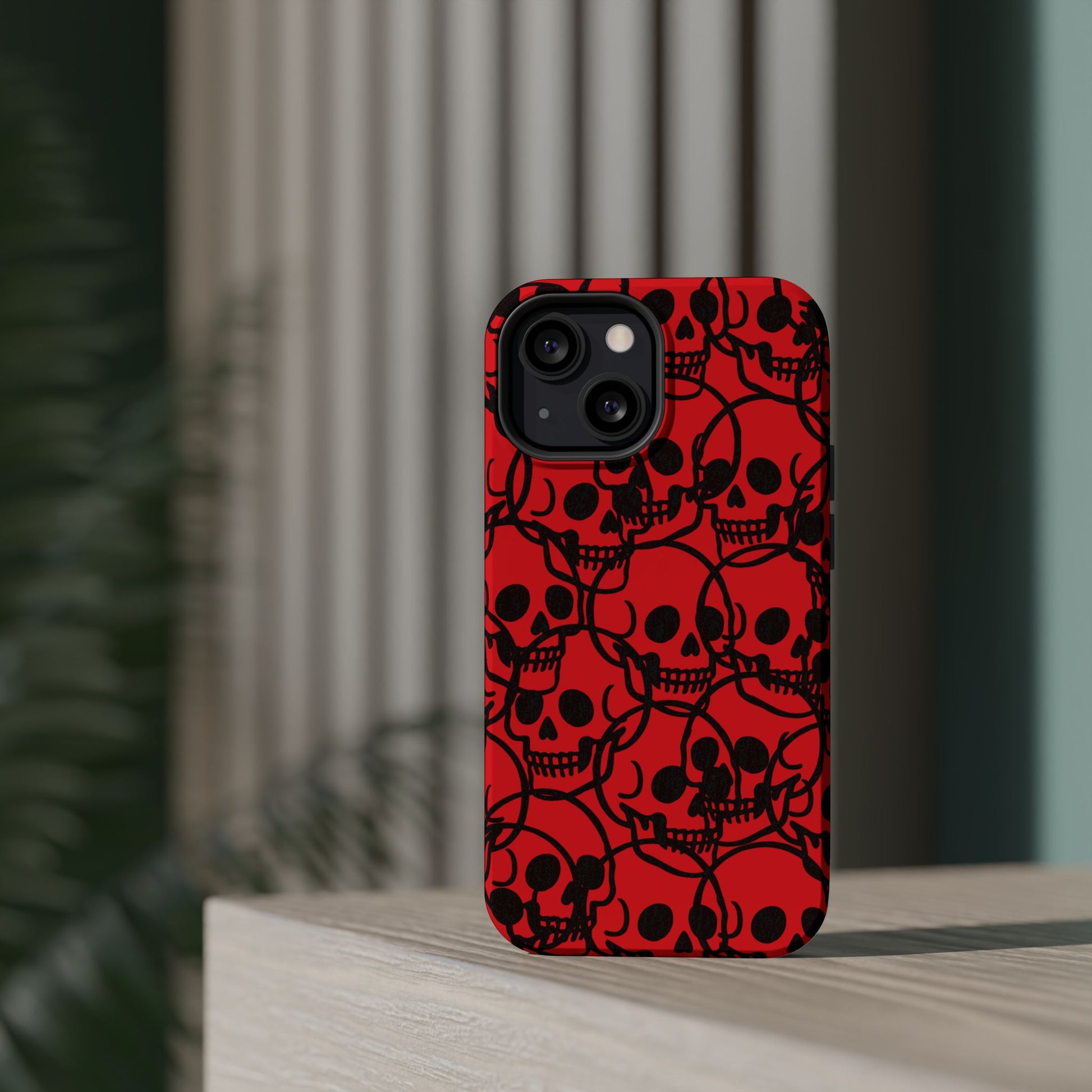 Magnetic Impact-Resistant Skull Cases