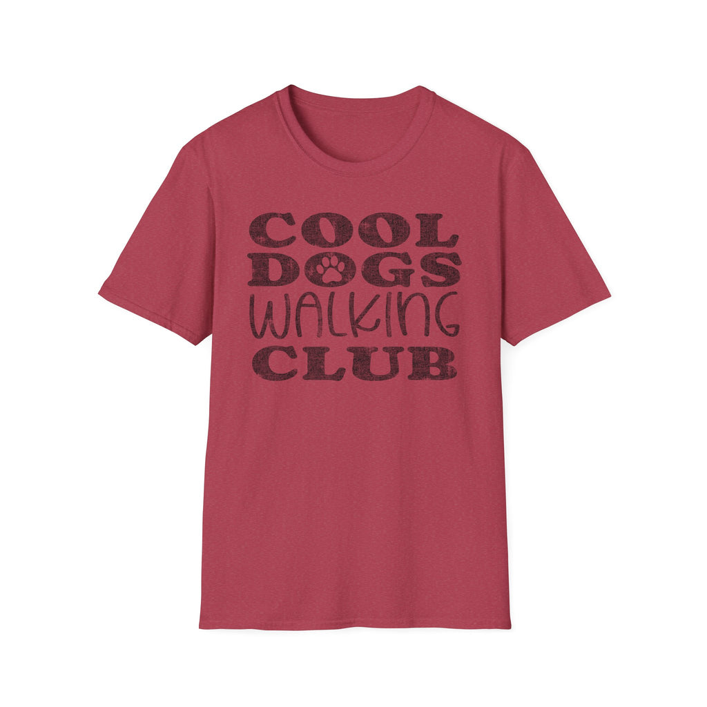Cool Dogs Walking Club — Dog Walkers t shirts