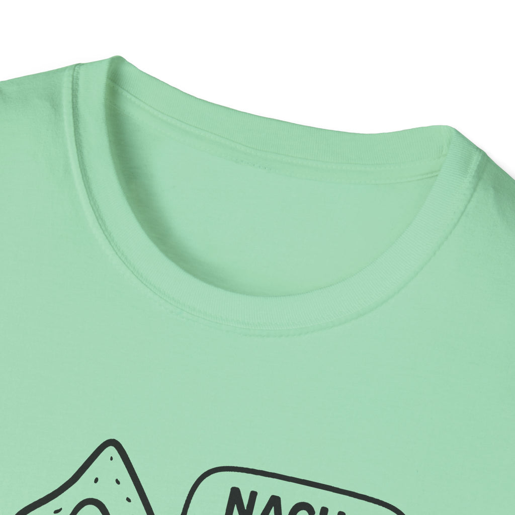 Nacho Run of the Mill Carrier Unisex T-Shirt, Funny Tee, Party Shirt, Gift for Food Lovers, Unique Graphic Top, Casual Wear