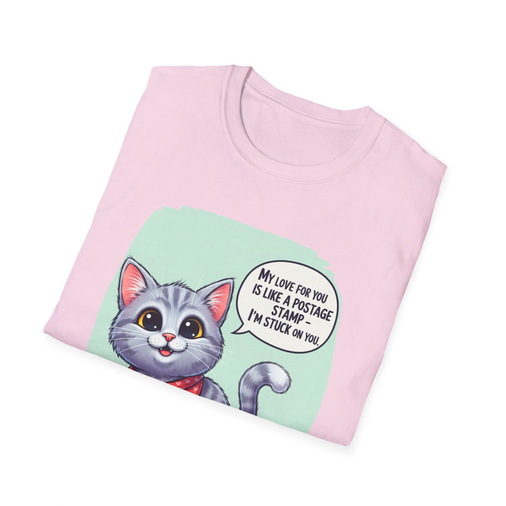 Adorable Cat Lover's T-Shirt - Cute Pet Design, Gift for Cat Owners, Cozy Apparel for Cat Lovers, Birthday Gift, Fun Everyday Wear
