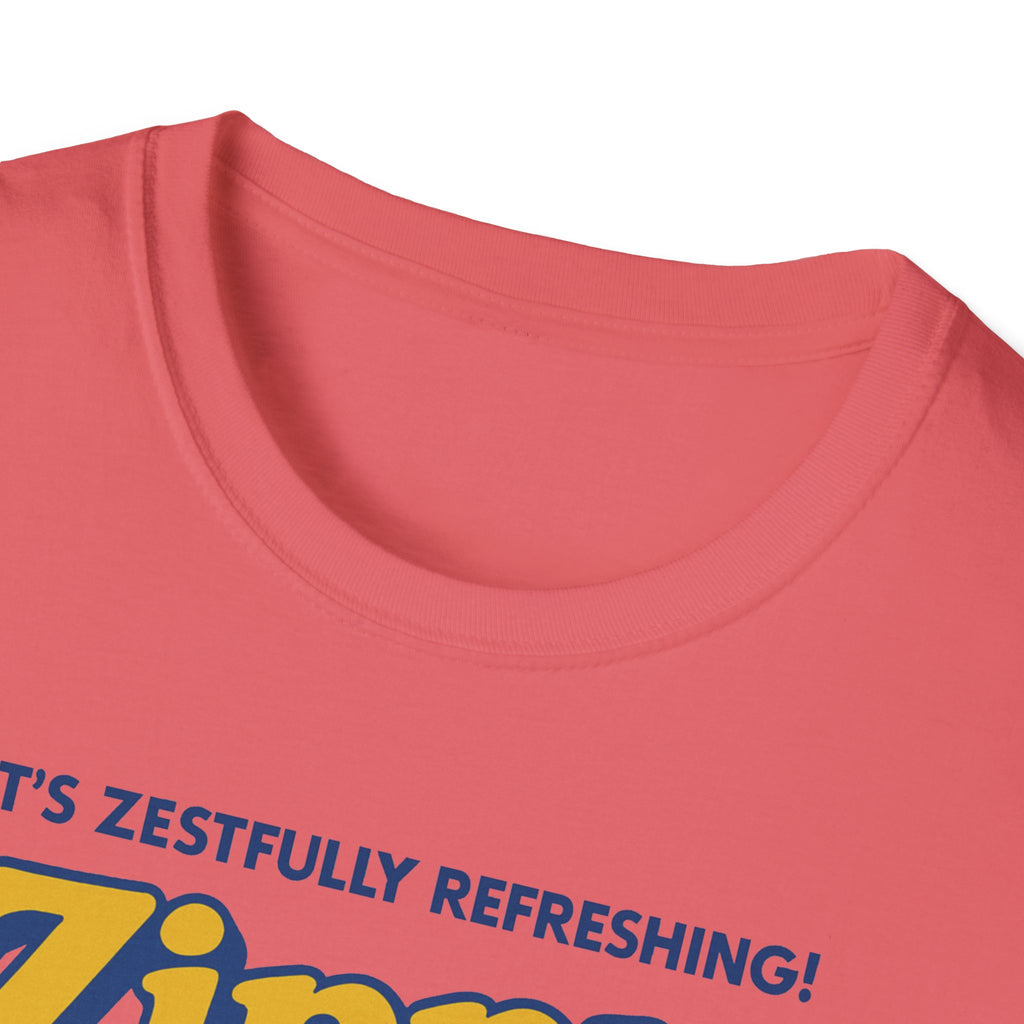 Zesty Lemon Soda T-Shirt, Retro Graphic Tee, Postal Worker, Mail Carrier, Unisex Summer Apparel, Fun Gift, Casual Wear, Lemonade Party Shirt