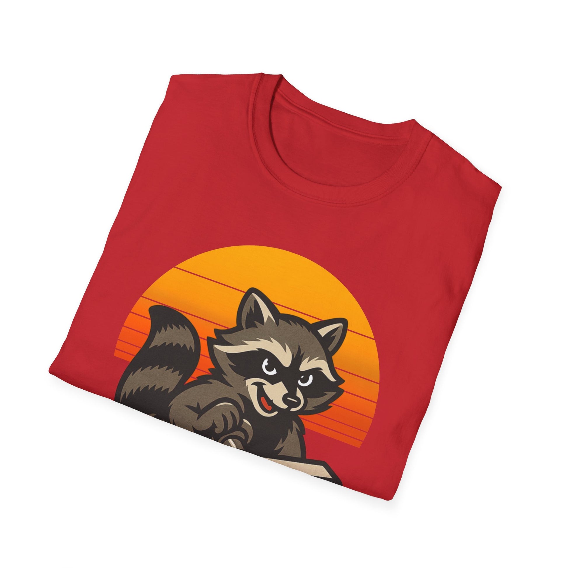 Retro Raccoon Returned T-Shirt, Unisex Graphic Postal Tee, Funny Animal Shirt, Gift for Animal Lovers, Postal Workers and Mail Carriers, Vintage Style Tee