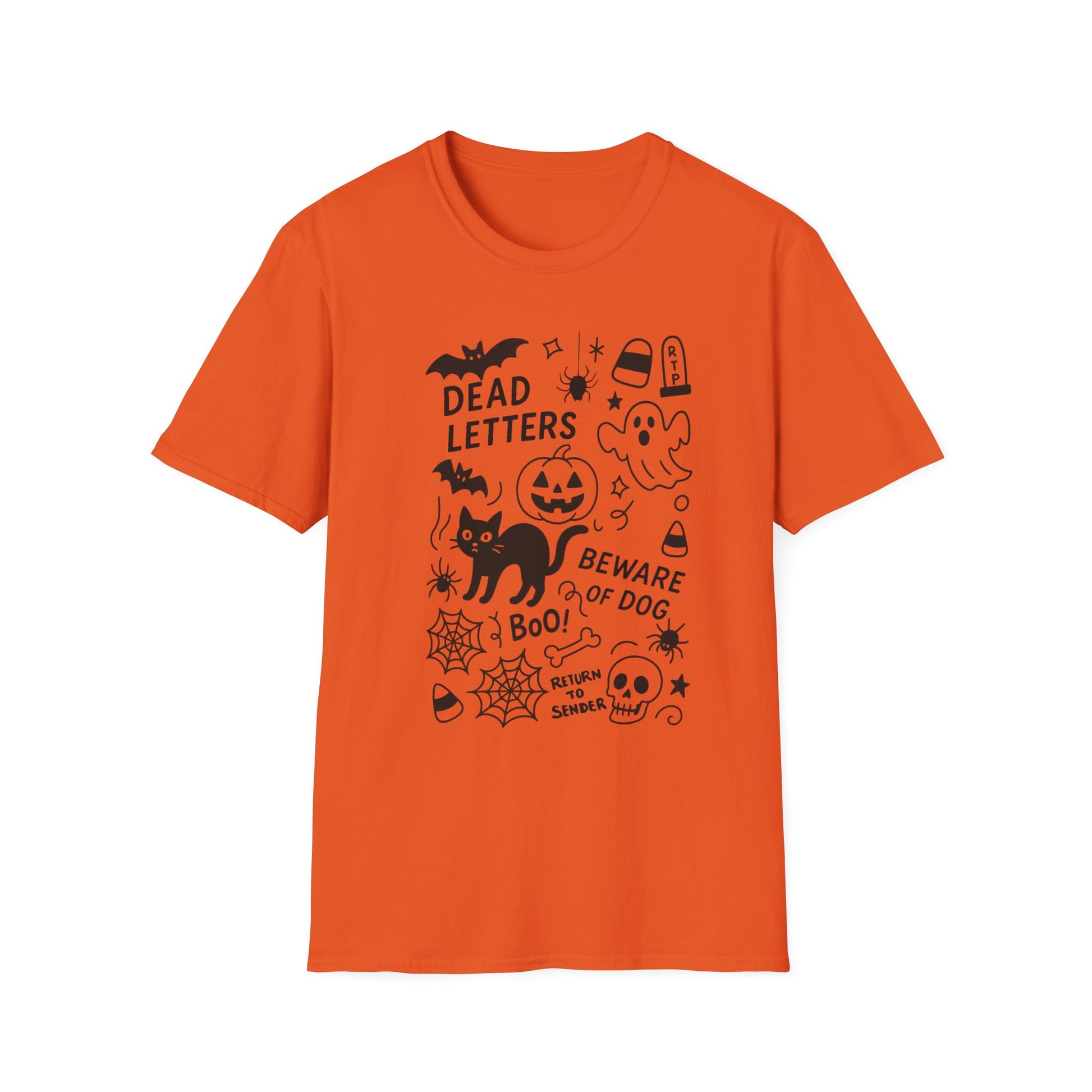 Halloween Unisex T-Shirt - Spooky Ghosts, Pumpkin Design, Cute Halloween Apparel, Fall Outfit, Trick or Treat Shirt, Gift for [...]