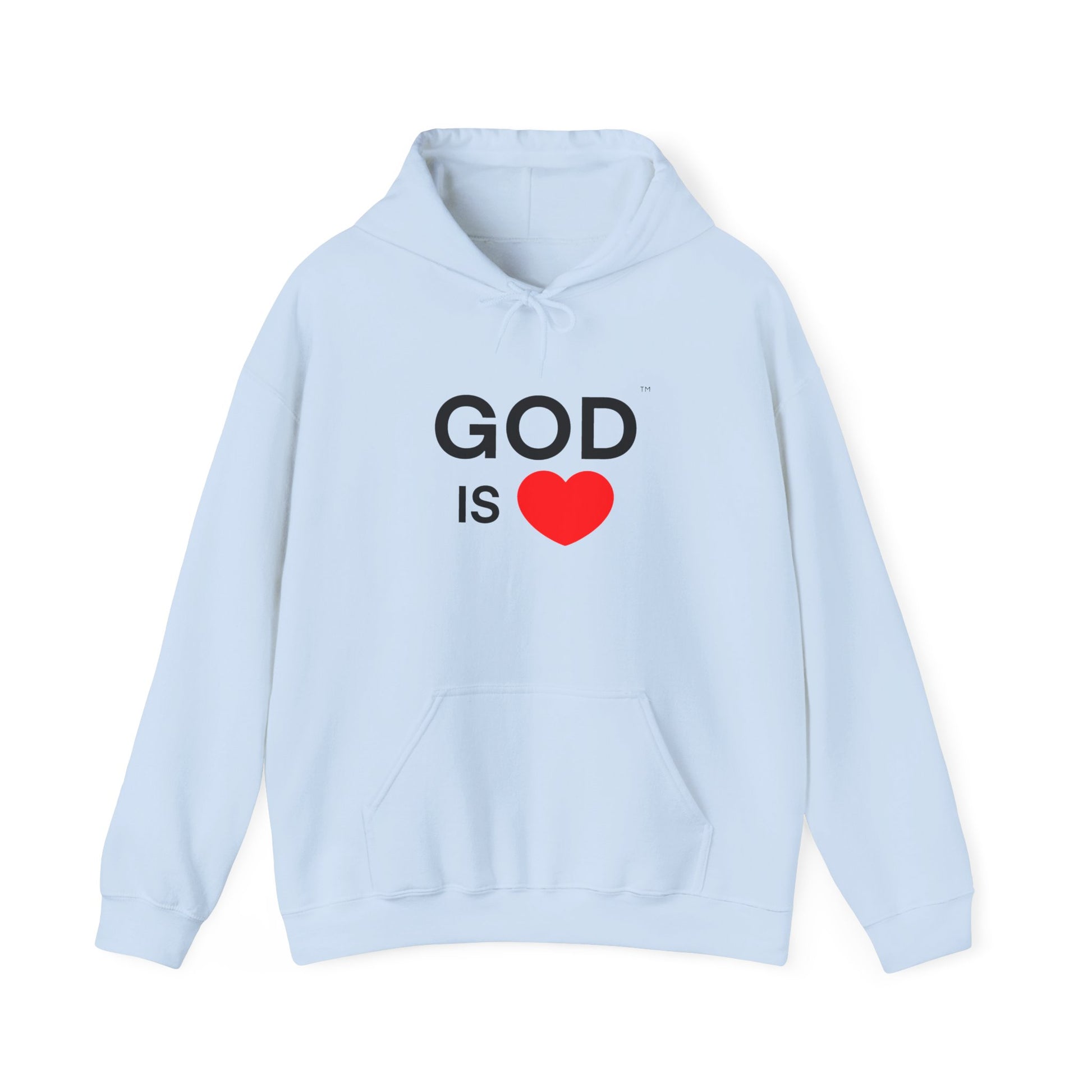 God Is Love Hoodie — Christian Faith Pullover with God Is Love Design