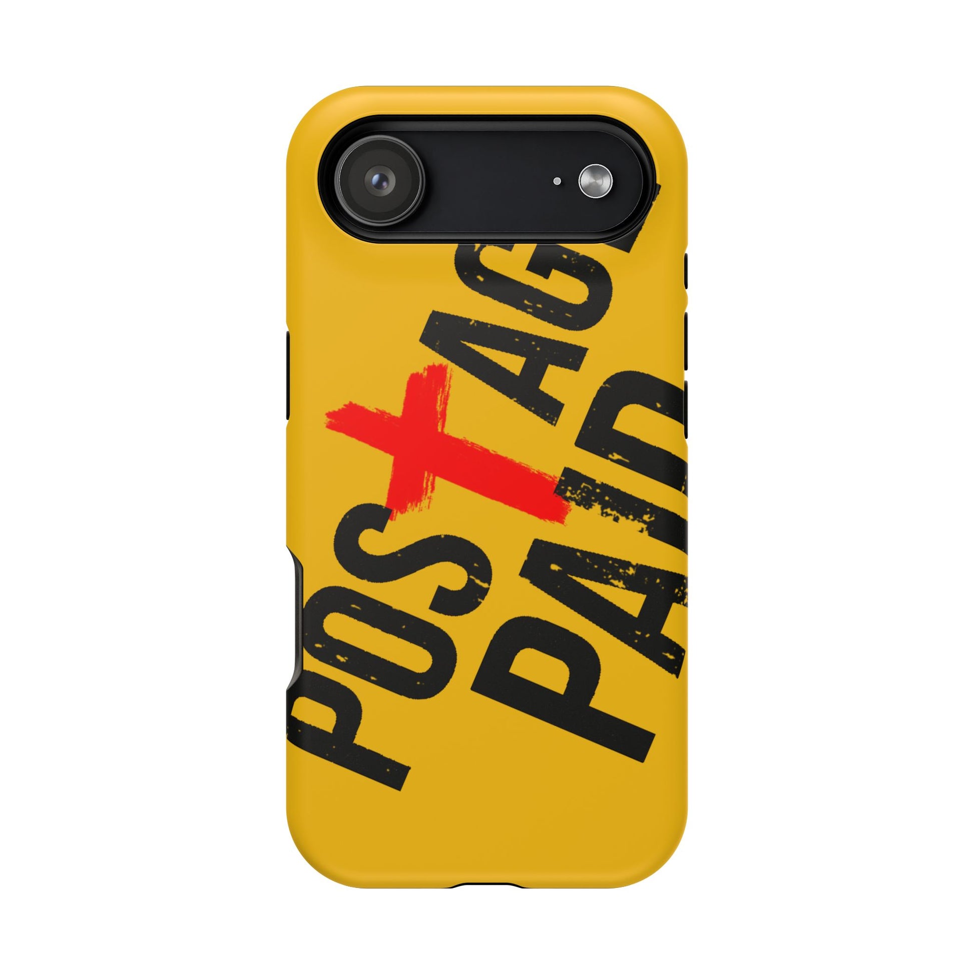 Impact-Resistant Phone Case - 'Postage Paid' Design, Inspiration Phone Case, Gifts For Faith Believers, Gifts For Postal Workers, Inspirational Gifts.