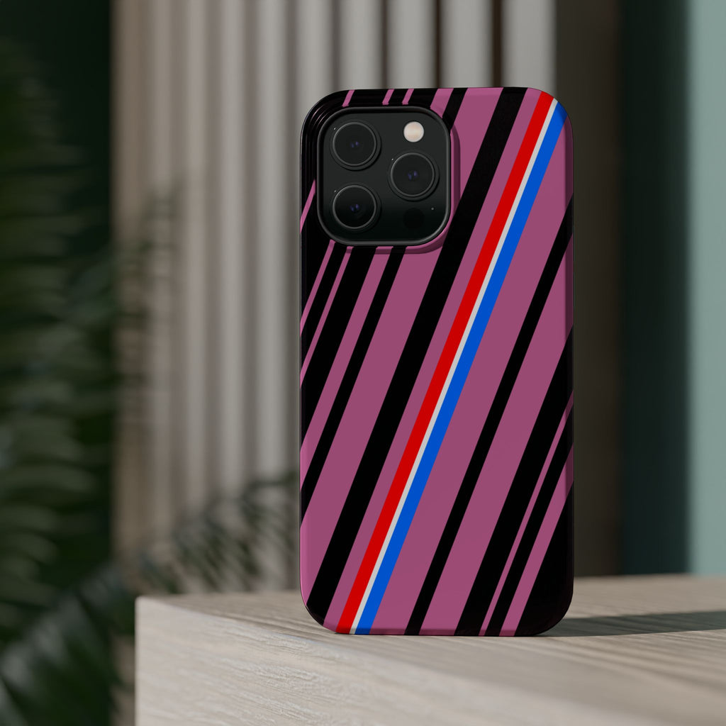 Vibrant Magnetic Phone Cases for Impact Resistance, Phone Protection, Gift for Tech Lovers, Postal Workers, Colorful Barcode Cases