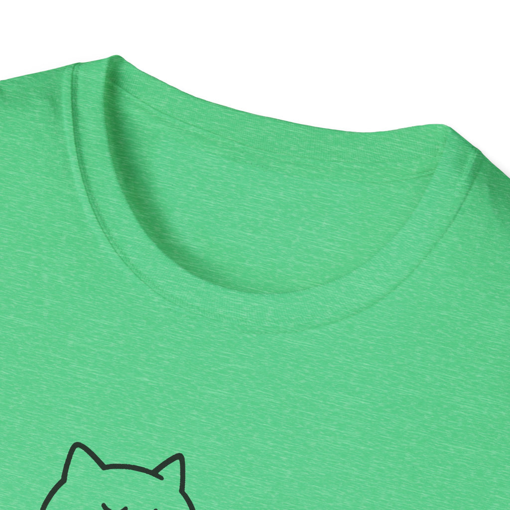 Chill Cat Sundays T-Shirt | Softstyle Unisex Tee for Cat Lovers | Fun Casual Wear, Gift for Birthdays, Lazy Days, Pet Lovers