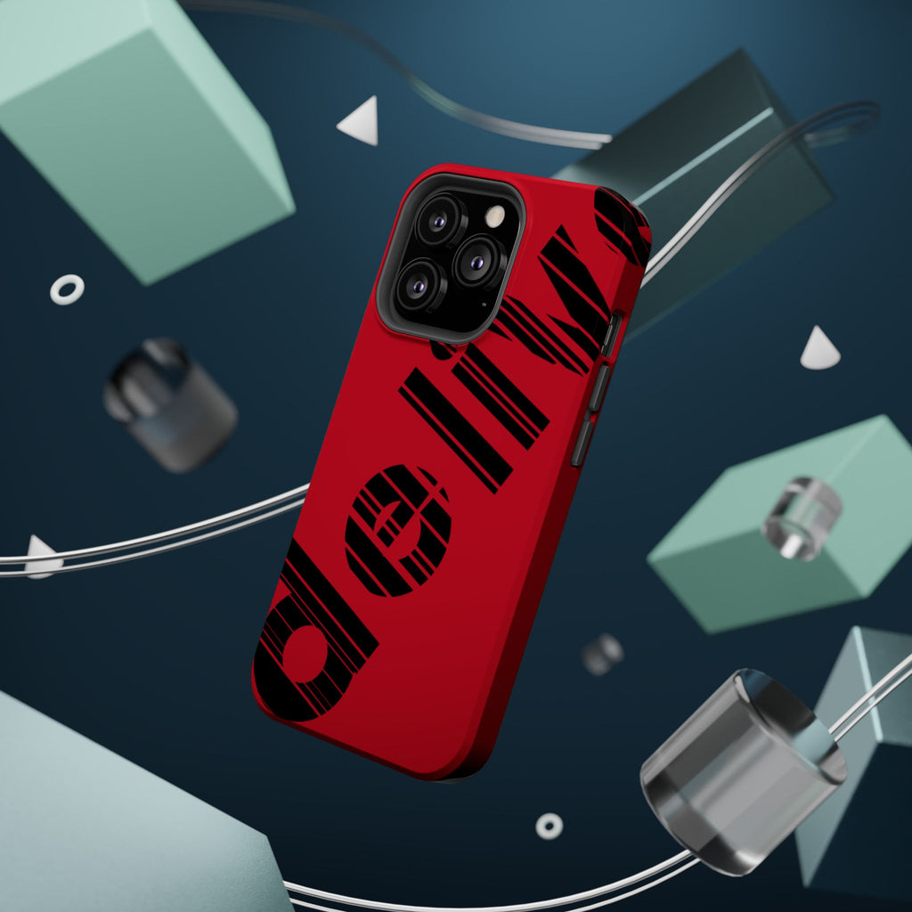 “Delivered” Magnetic Phone Cases, Impact-Resistant Phone Covers for Teens, Gift for Friends, Unique Cell Phone Accessories, Red Design, Custom [...]