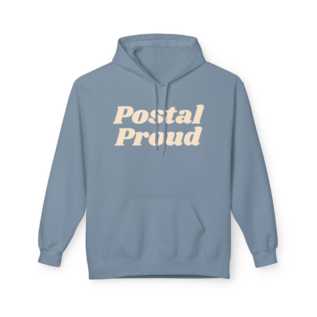 Postal Proud Unisex Midweight Softstyle Fleece Hoodie