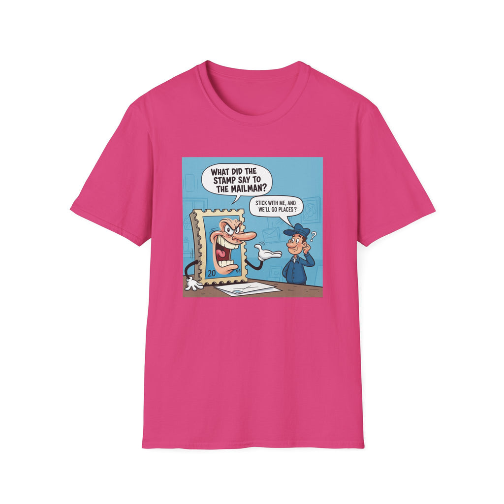 Funny Stamp Collector T-Shirt, Humorous Gift for Postal Workers, Quirky Tee for Collectors, Fun Conversation Starter