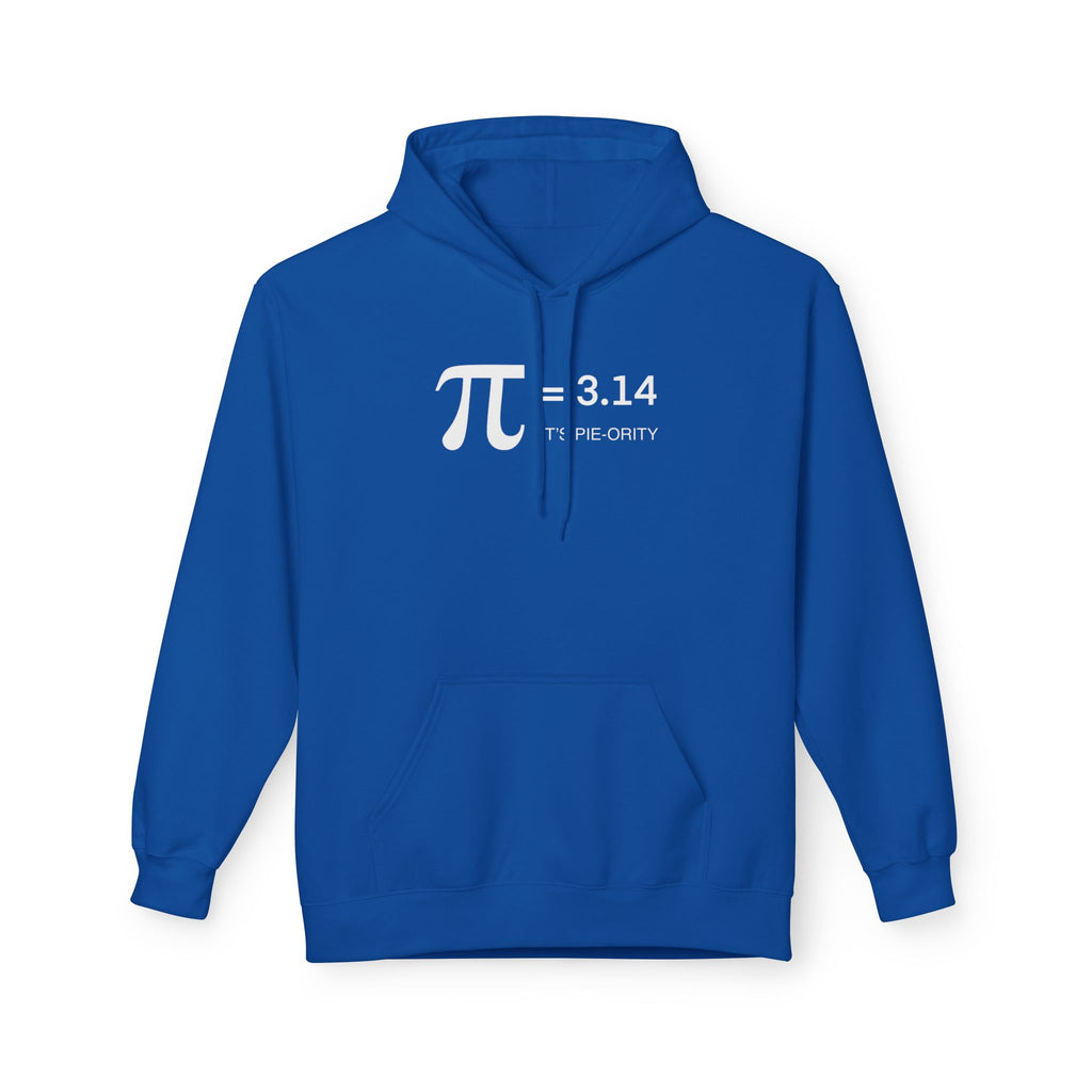 Pi = 3.14 Hoodie — Funny Math Nerd Pullover for Pi Day