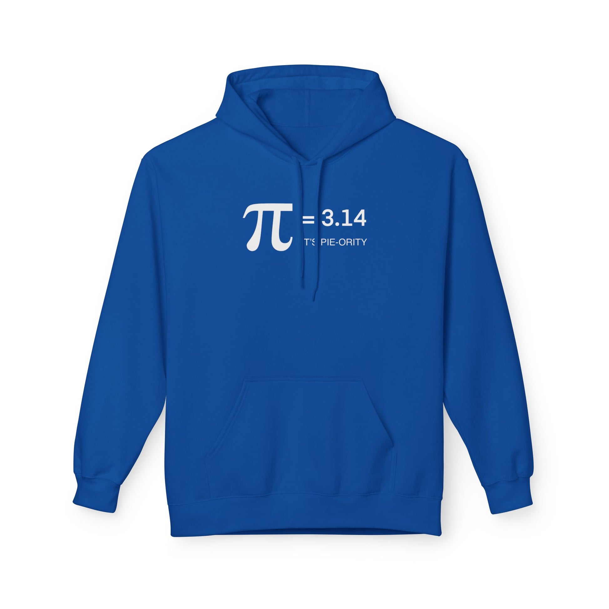 Pi = 3.14 Hoodie — Funny Math Nerd Pullover for Pi Day