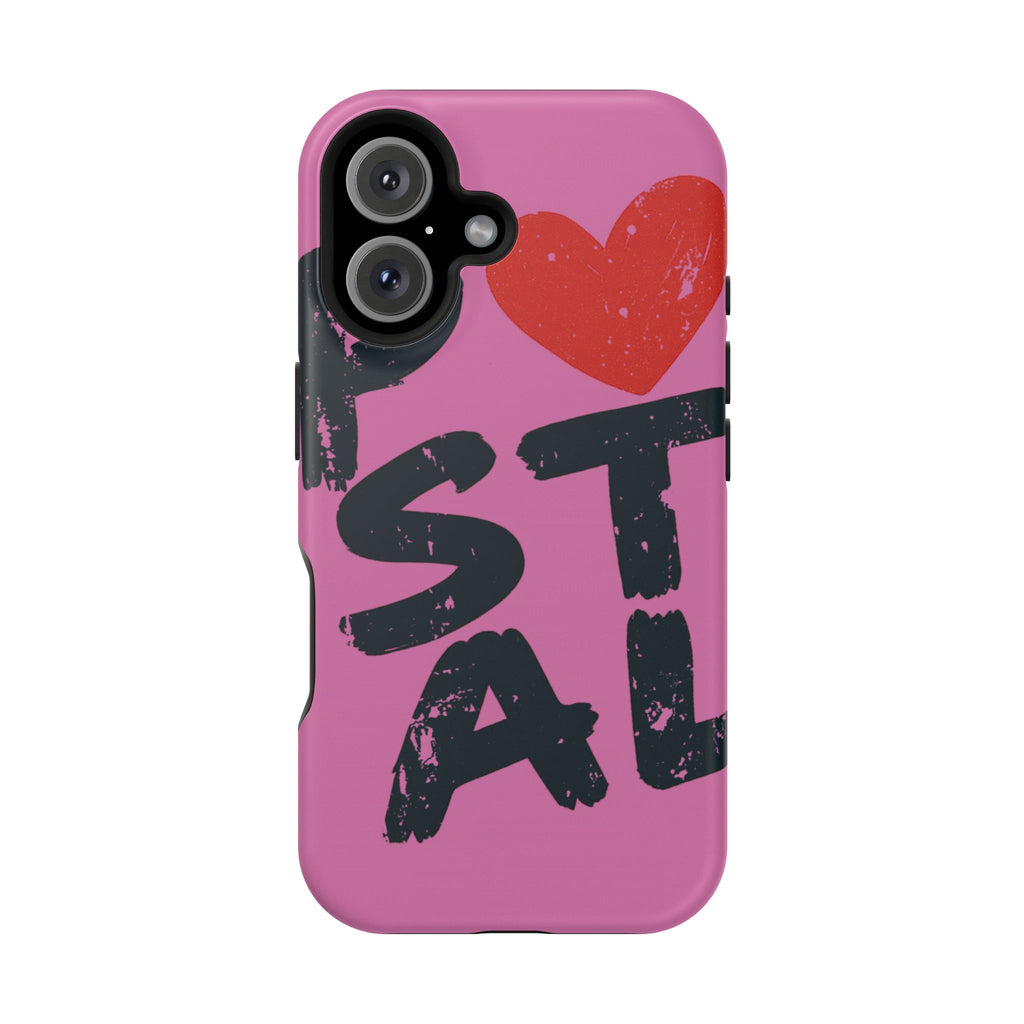 Vibrant Postal Phone Cases with Impact Resistance, Perfect for Gift For Postal Workers, Fun, Stylish, Everyday Use, Valentine's Day, Birthdays