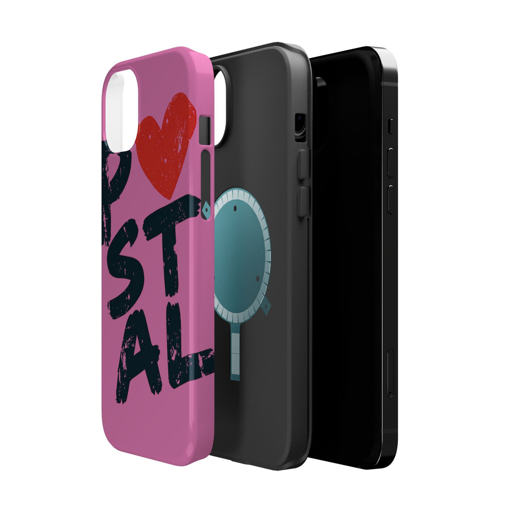 Vibrant Postal Phone Cases with Impact Resistance, Perfect for Gift For Postal Workers, Fun, Stylish, Everyday Use, Valentine's Day, Birthdays