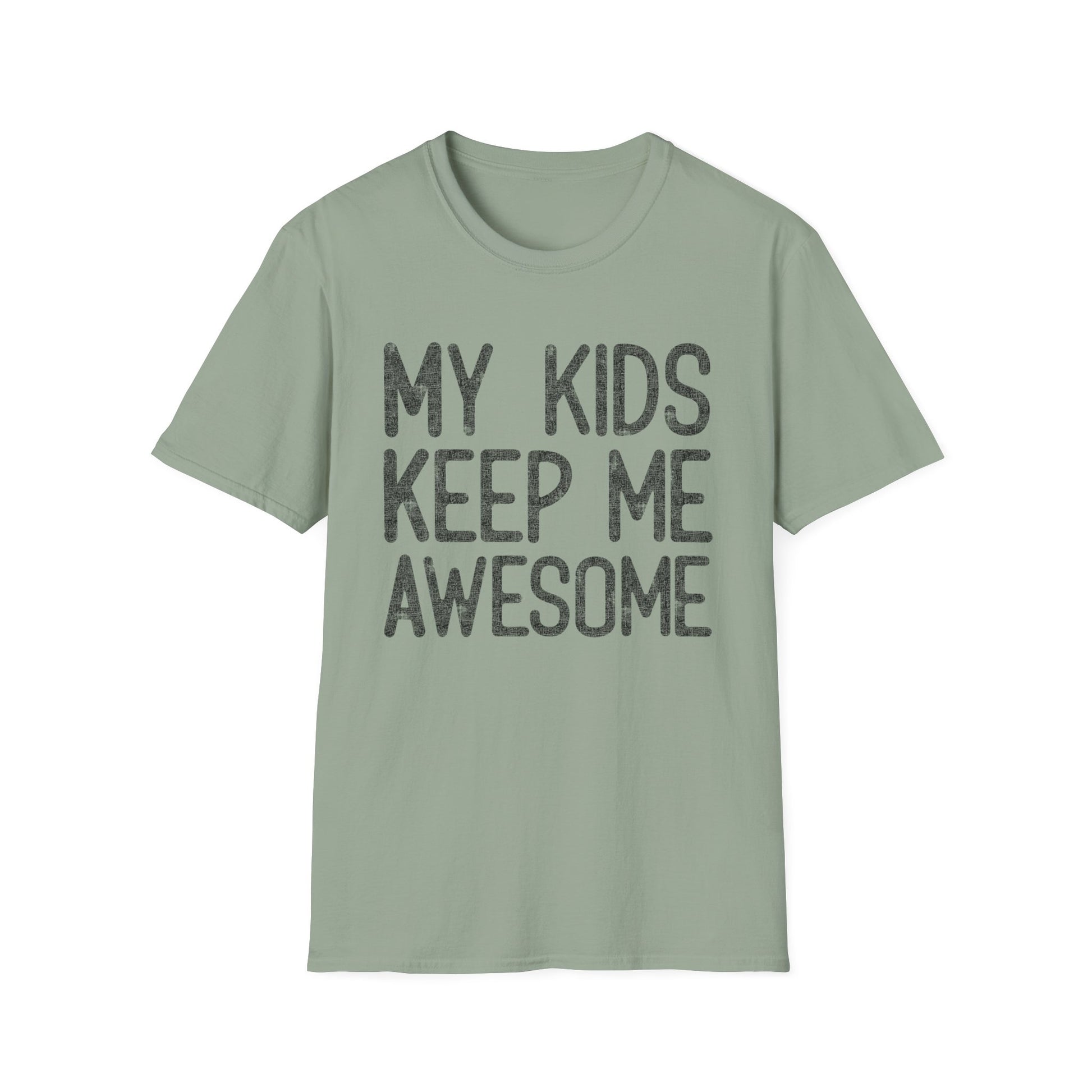 My Kids Keep Me Awesome — vintage distressed Father’s Day t shirt
