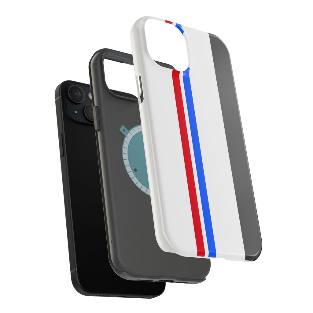Postal Inspired Magnetic Impact-Resistant Phone Cases, Durable Phone Covers, Stylish Smartphone Accessories, Unique Gift Idea, Customizable Phone Shells