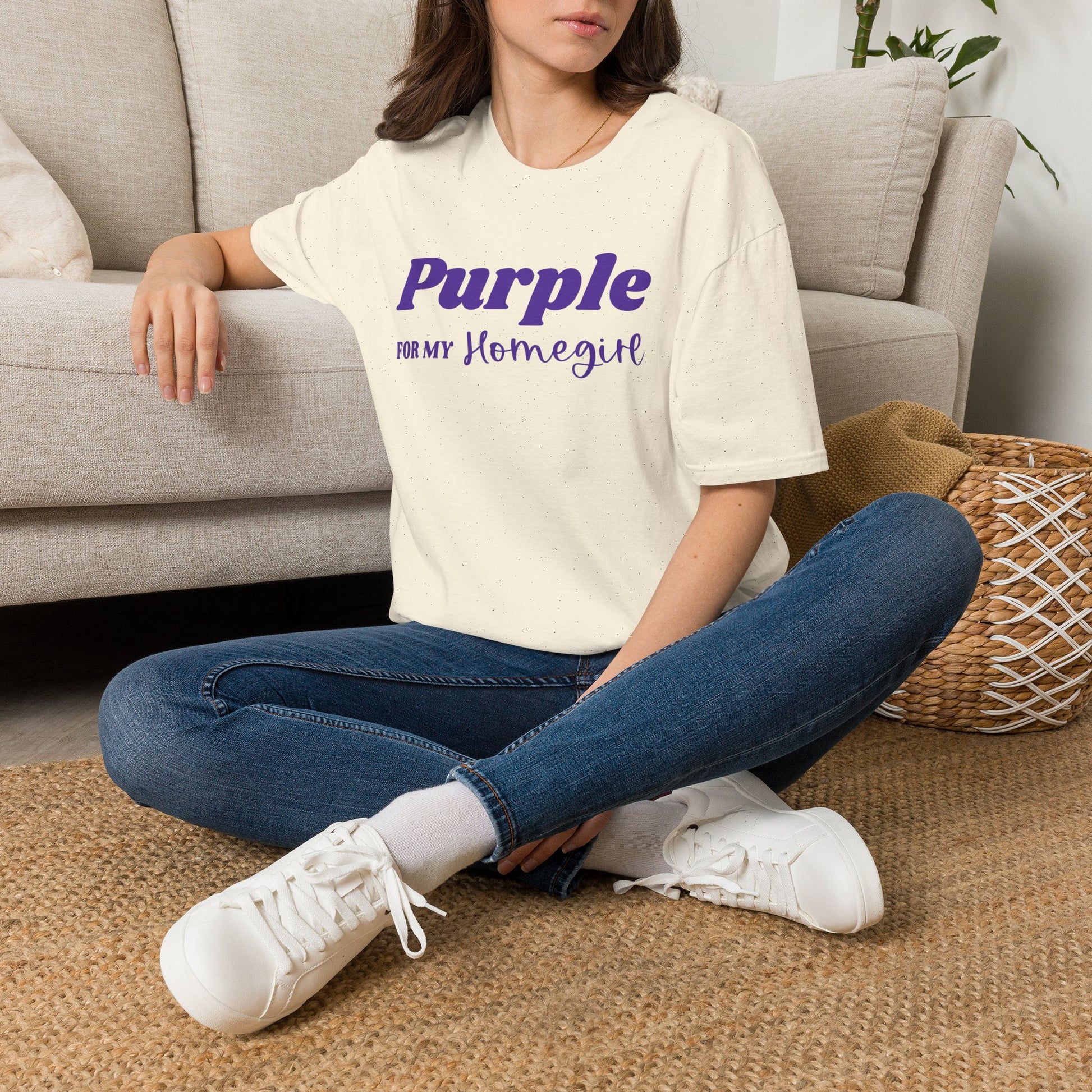 Purple For My Homegirl Lupus Awareness Graphic T-Shirt