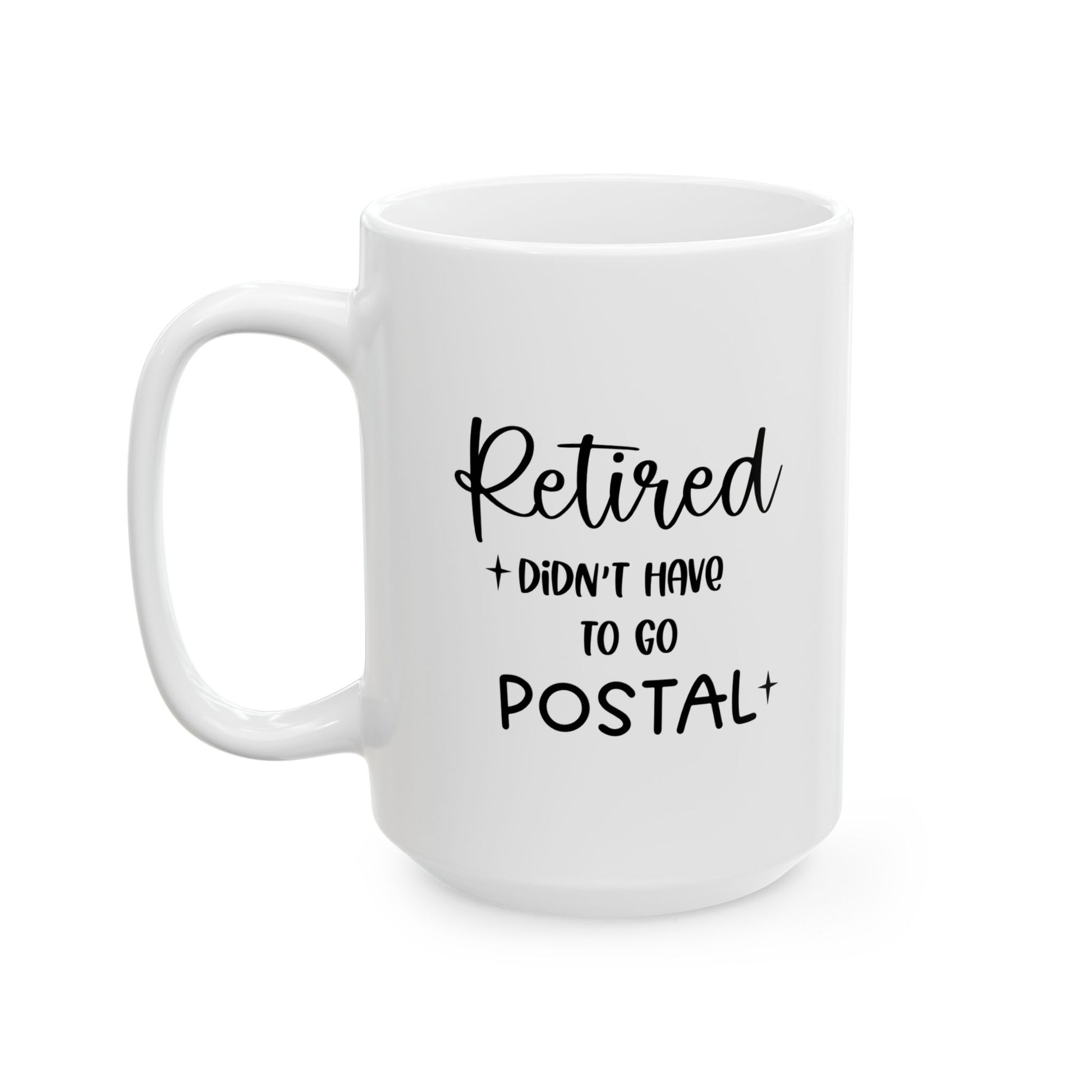 Retired Ceramic Mug with Positive Affirmation, Inspirational Drinkware, Coffee Cup for Motivation, Gift for Friends, Self-Care Essentials