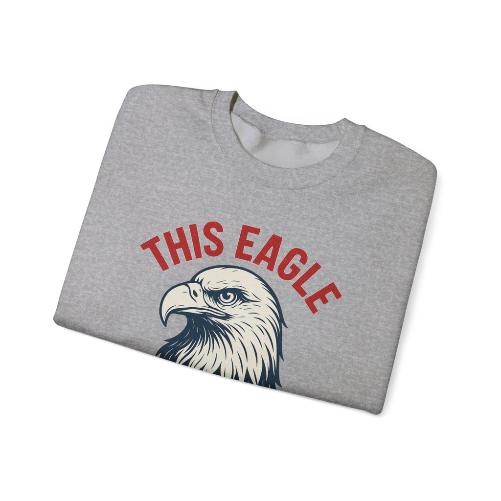 “This Eagle Has Retired” Retirement Crewneck Sweatshirt, Retirement Gifts, Retirement Gifts for Postal Workers