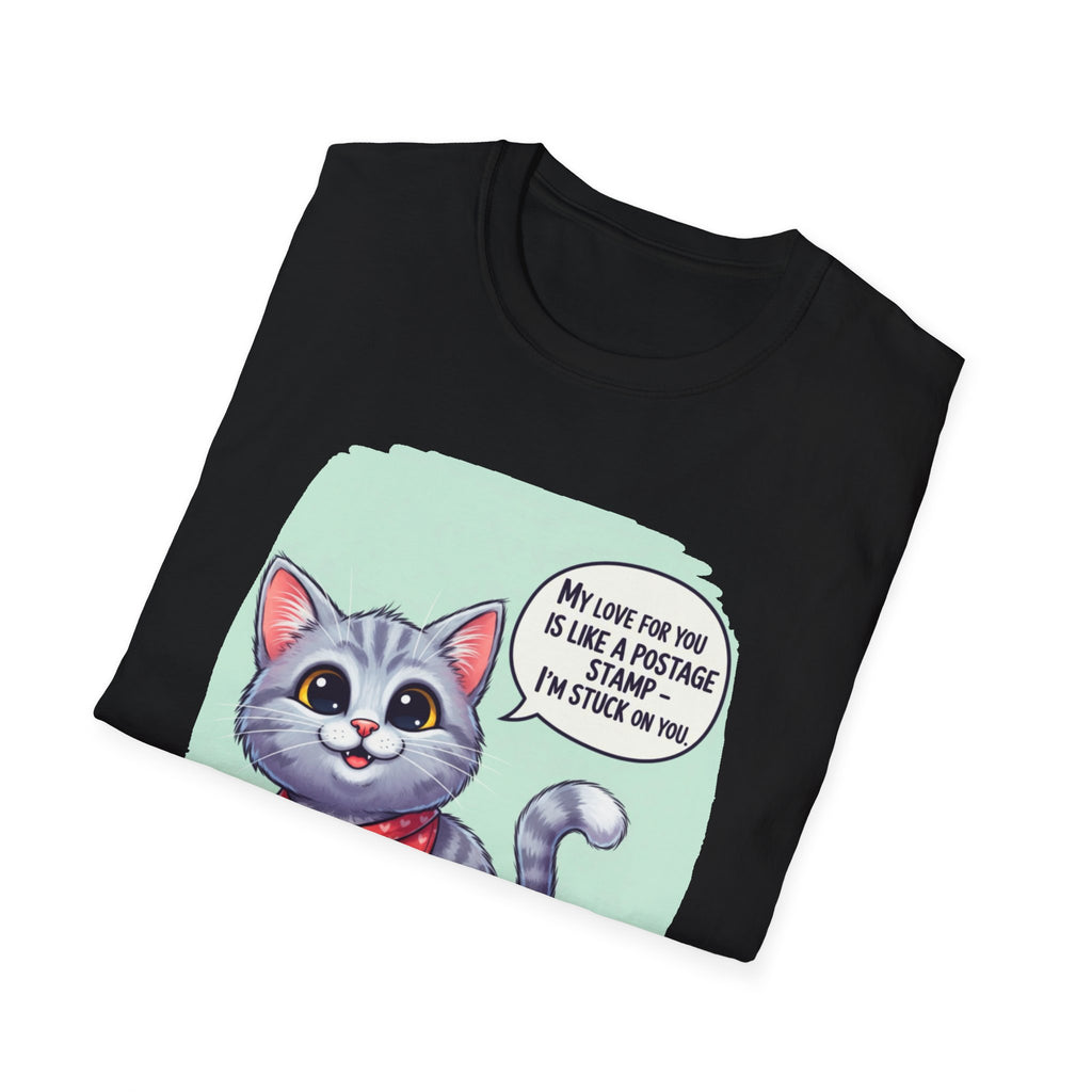 Adorable Cat Lover's T-Shirt - Cute Pet Design, Gift for Cat Owners, Cozy Apparel for Cat Lovers, Birthday Gift, Fun Everyday Wear