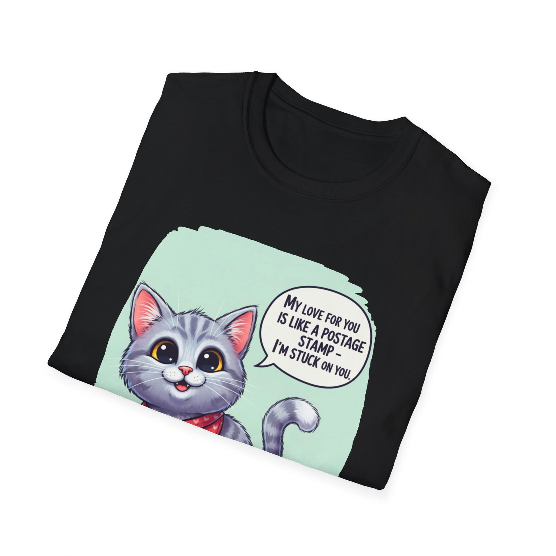 Adorable Cat Lover's T-Shirt - Cute Pet Design, Gift for Cat Owners, Cozy Apparel for Cat Lovers, Birthday Gift, Fun Everyday Wear