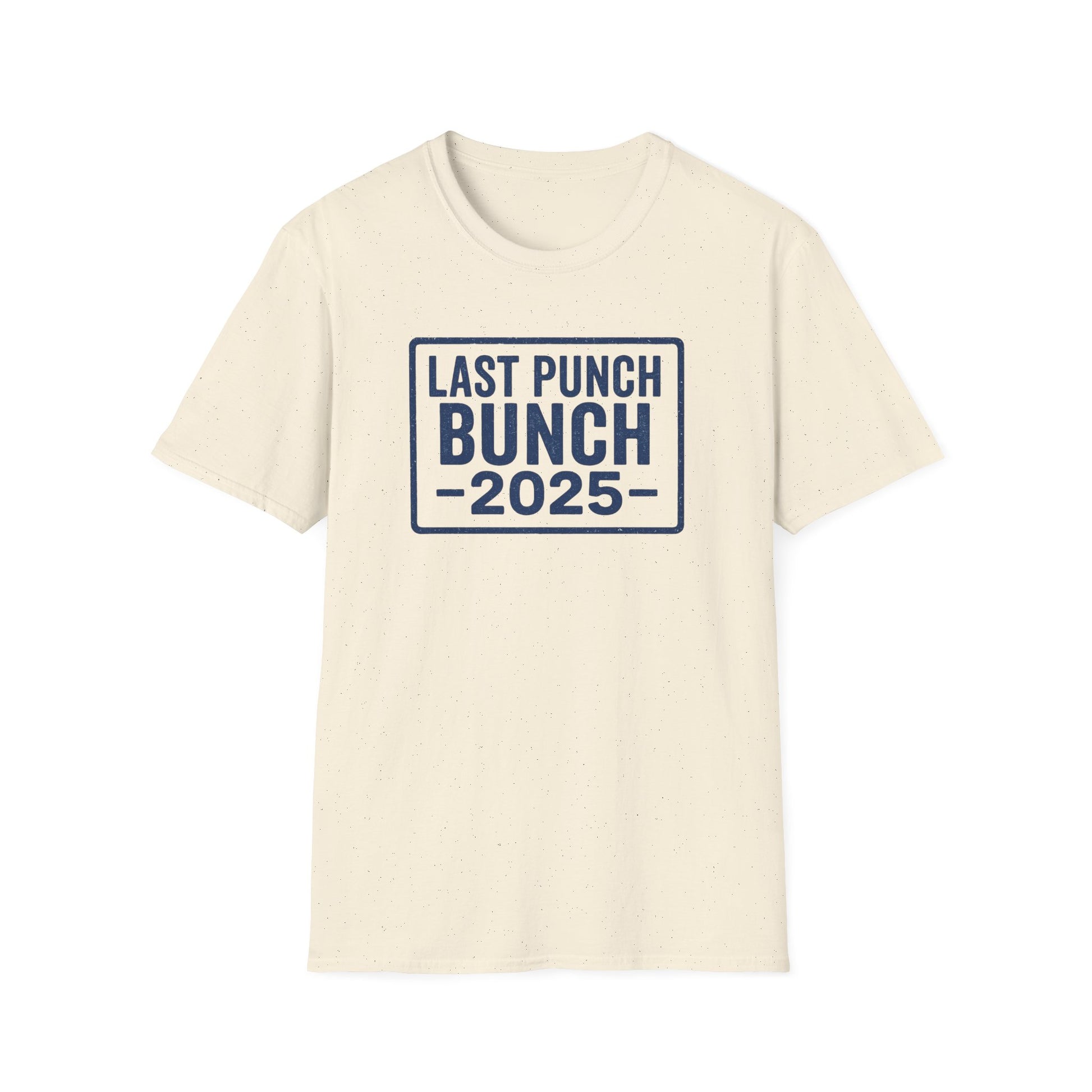 Unisex Softstyle T-Shirt - Last Punch Bunch 2025, Gift Ideas For Retirees, Perfect For Postal Workers