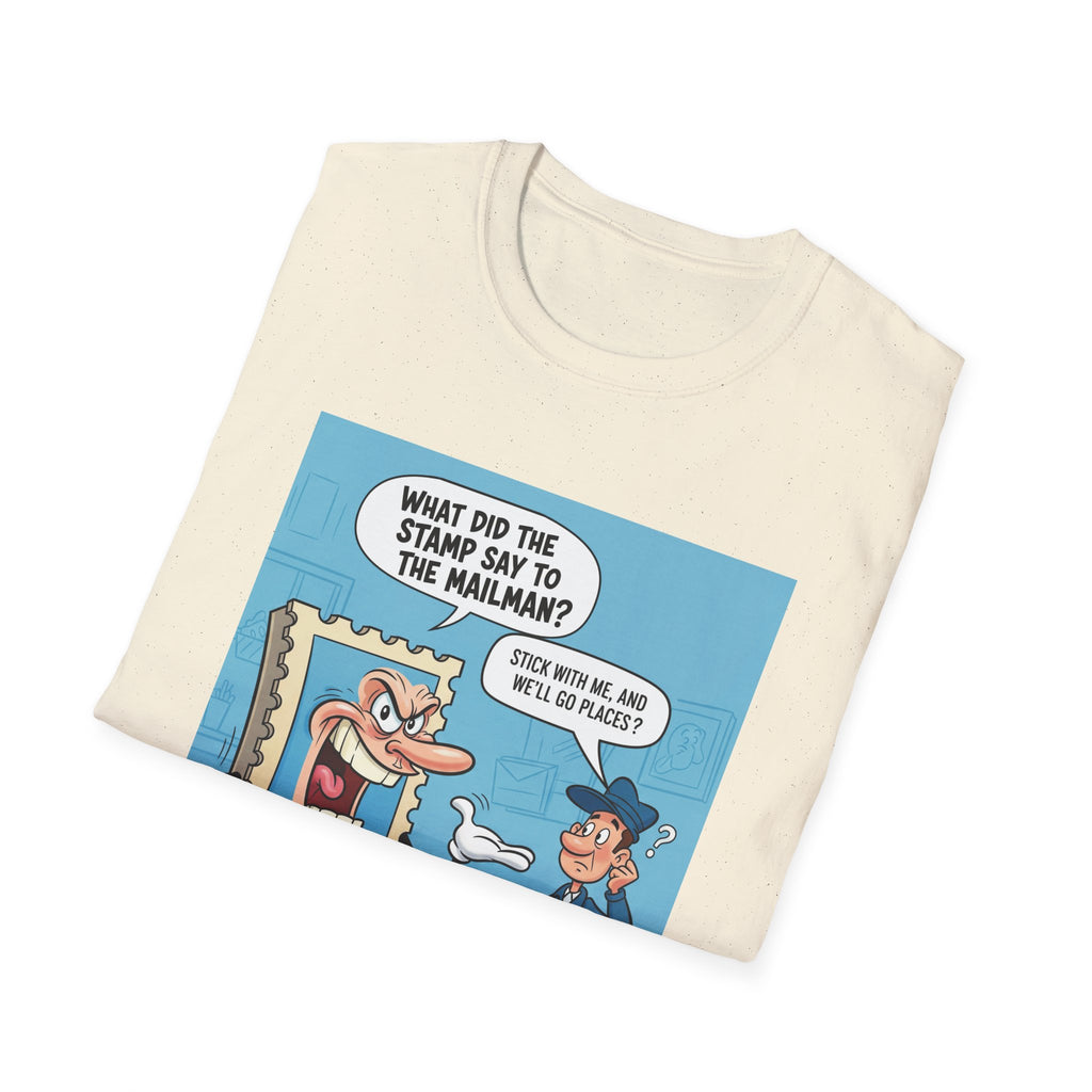 Funny Stamp Collector T-Shirt, Humorous Gift for Postal Workers, Quirky Tee for Collectors, Fun Conversation Starter