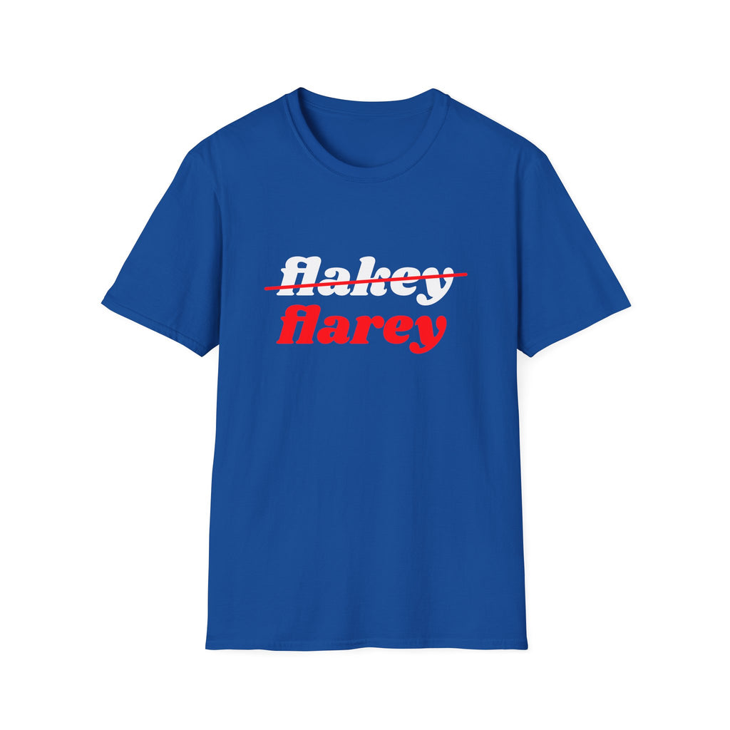 Not Flake, Flarey — Lupus humor Unisex Softstyle T-Shirt