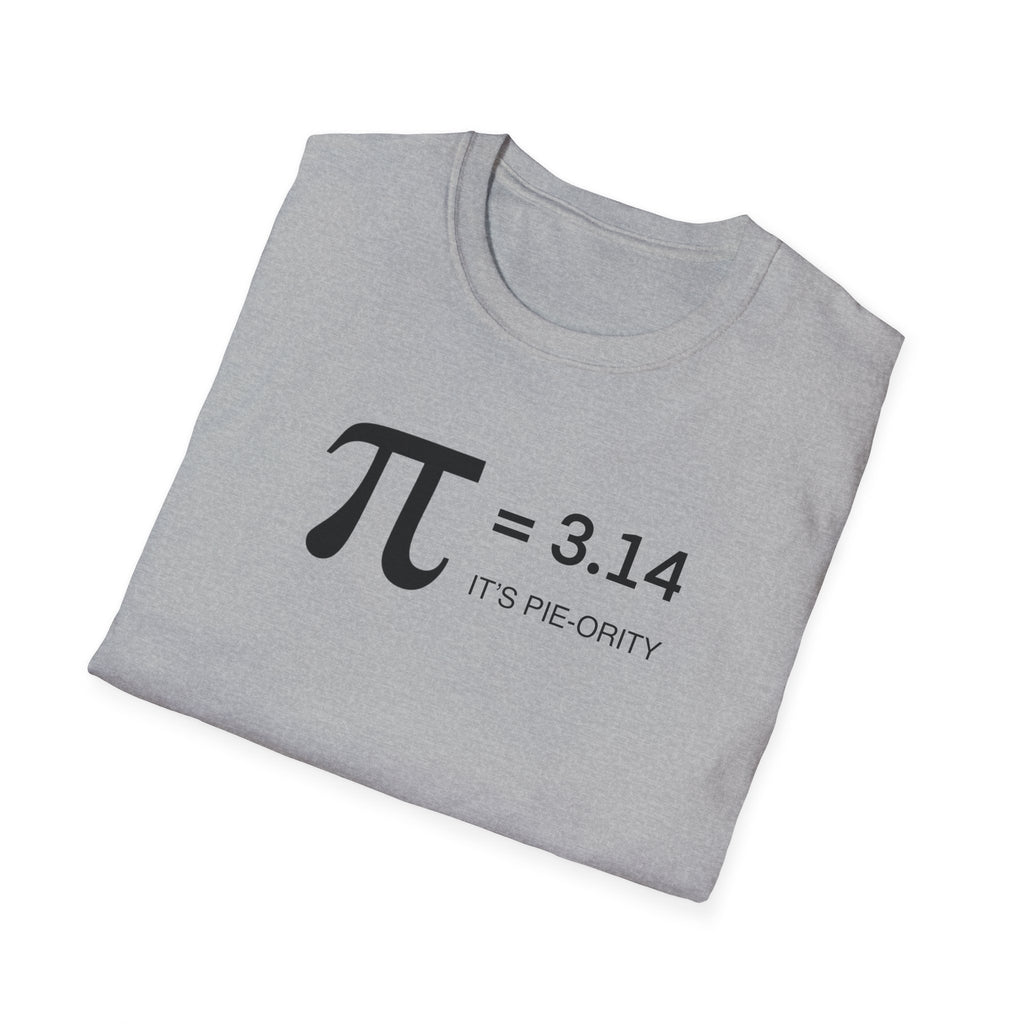 Pi = 3.14 T‑Shirt — Funny MathPi/ Pie Pun Tee for Pi Day