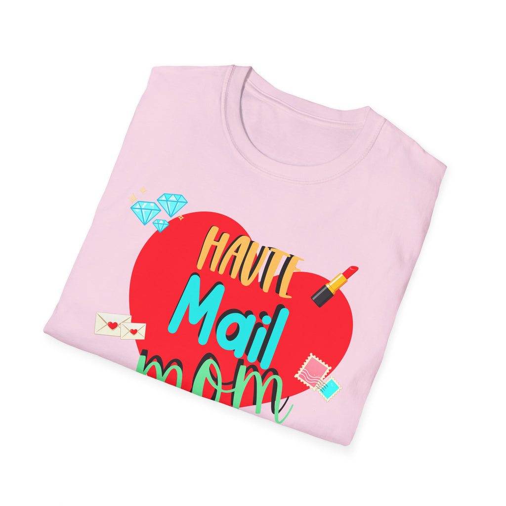 Haute Mail Mom Shirt – Funny Mail Carrier Mom Tee, Postal Worker Gift, Mail Mom Shirt, Cute Mother’s Day Gift, Mail Lady Apparel