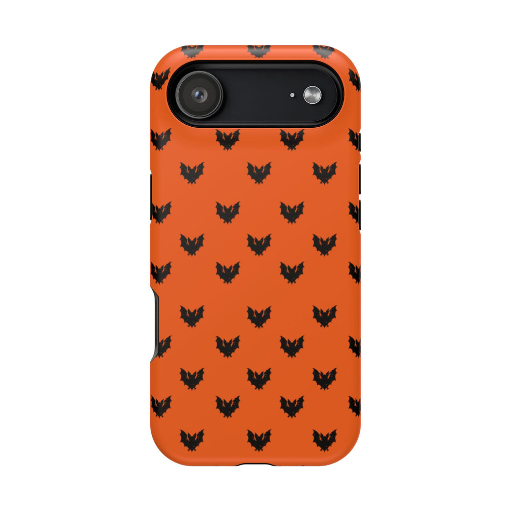 Halloween Design Durable Phone Case with Spooky Bat Design, Magnetic Impact-Resistant Case, Black Cat Pattern, Gift for Halloween, Phone Accessories, [...]