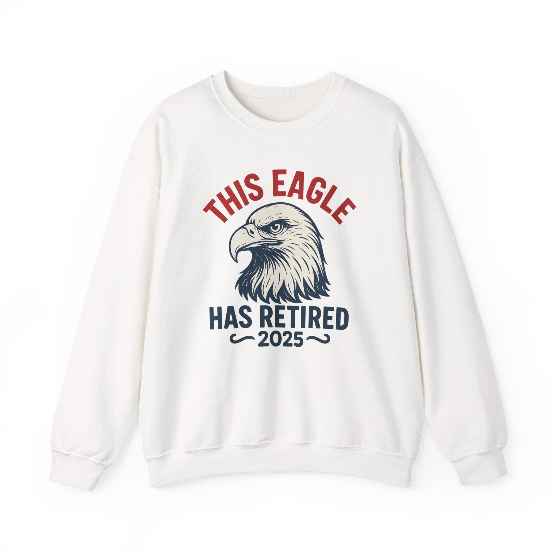 “This Eagle Has Retired” Retirement Crewneck Sweatshirt, Retirement Gifts, Retirement Gifts for Postal Workers