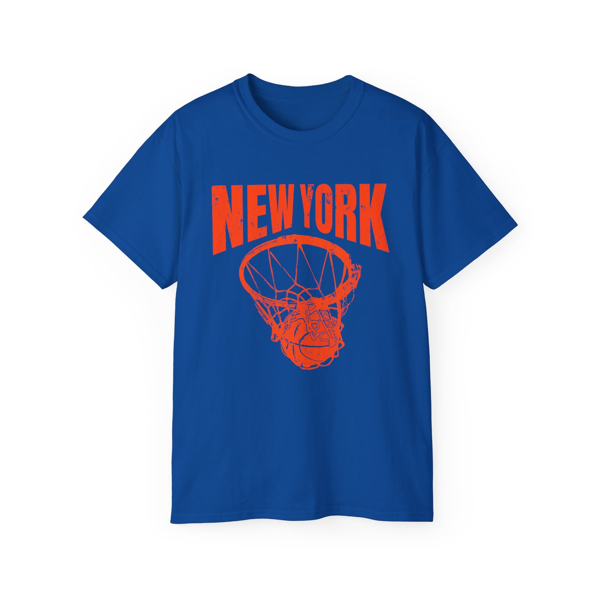 New York Basketball Distressed Tee