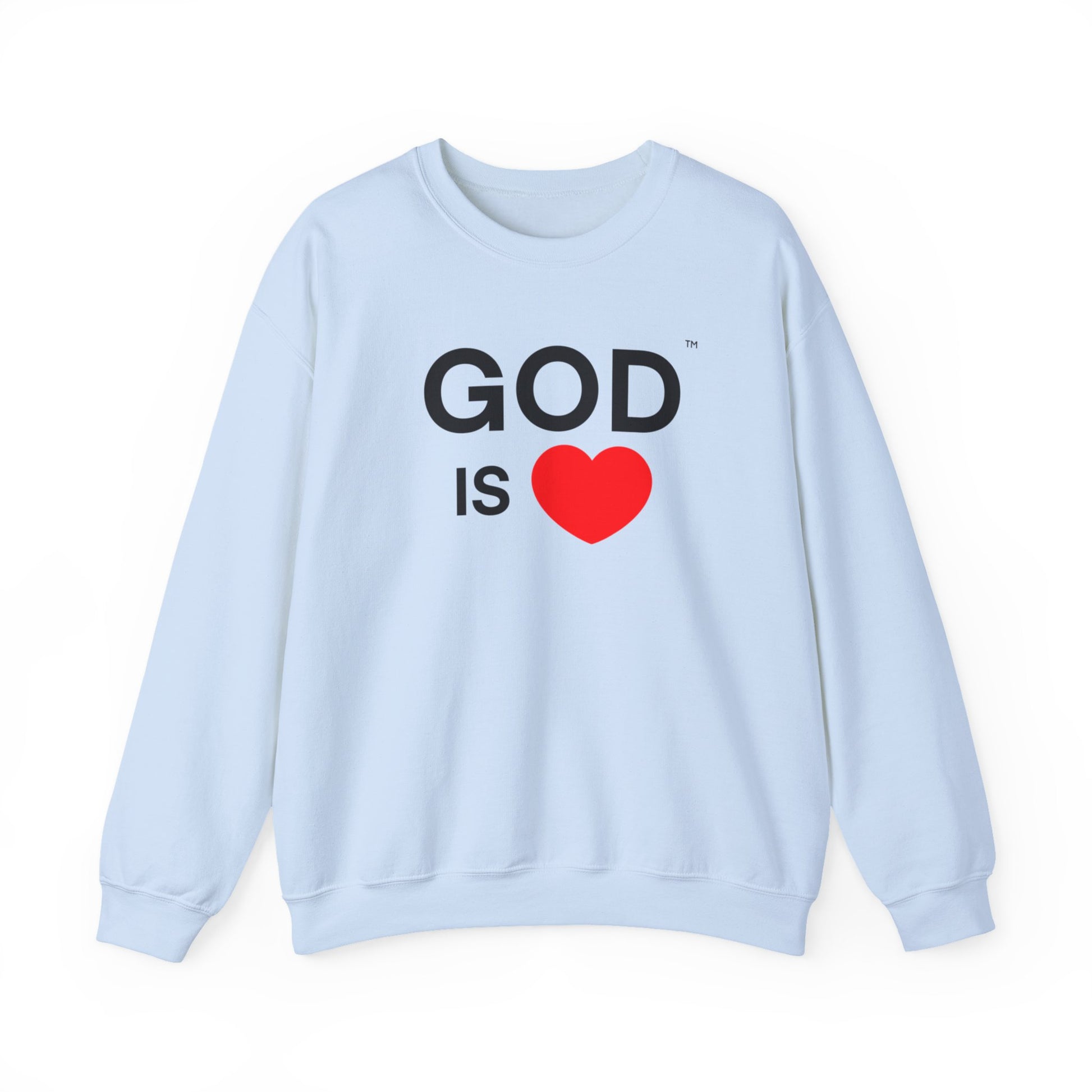 God Is Love™ Sweatshirt — A Reminder You Carry — Inspiration graphic sweat shirt