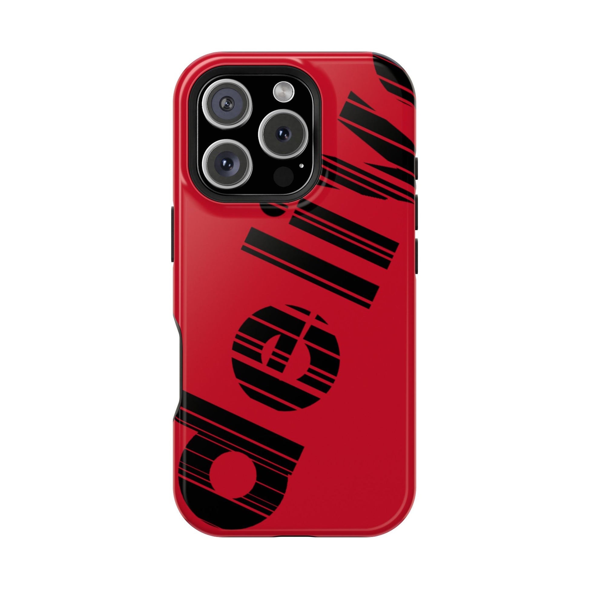 “Delivered” Magnetic Phone Cases, Impact-Resistant Phone Covers for Teens, Gift for Friends, Unique Cell Phone Accessories, Red Design, Custom [...]