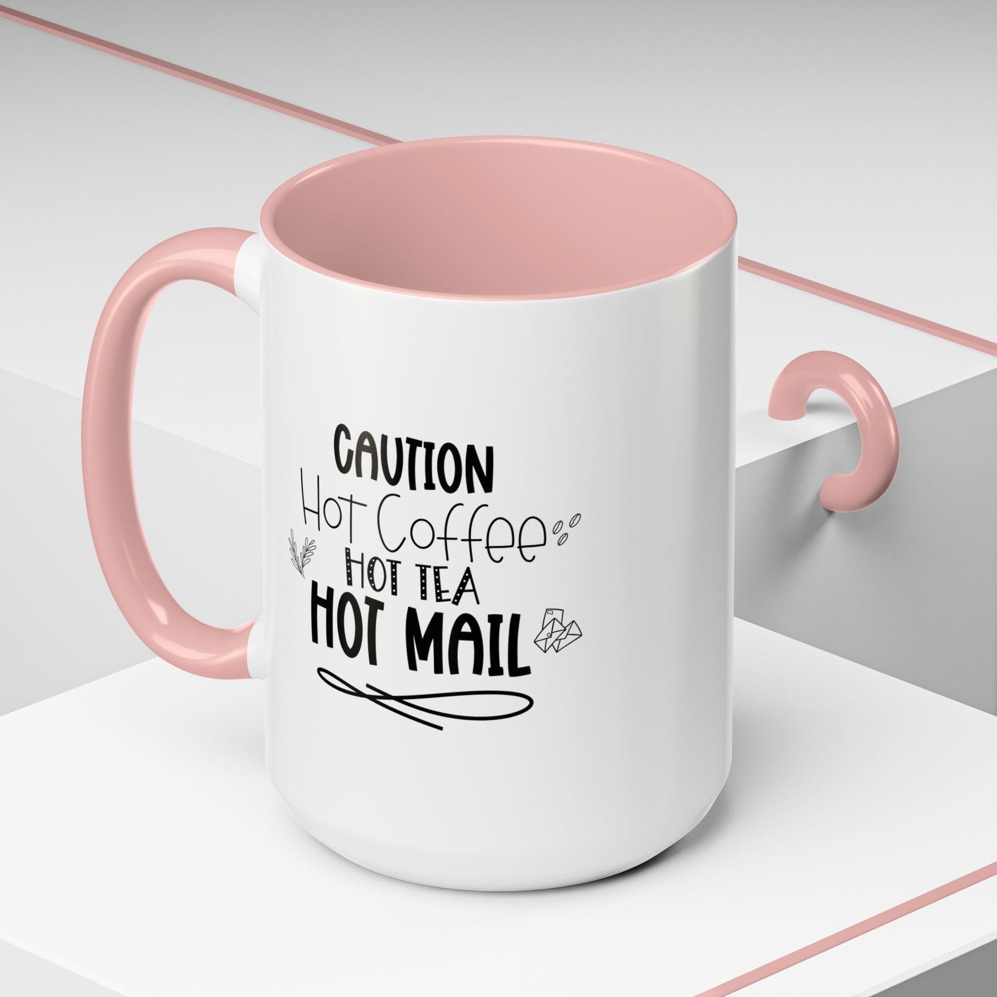 Hot Coffee, Tea, Mail Coffee Mug - Perfect Gift for Coffee Lovers, Gift Ideas For Postal Workers, Tea Lovers