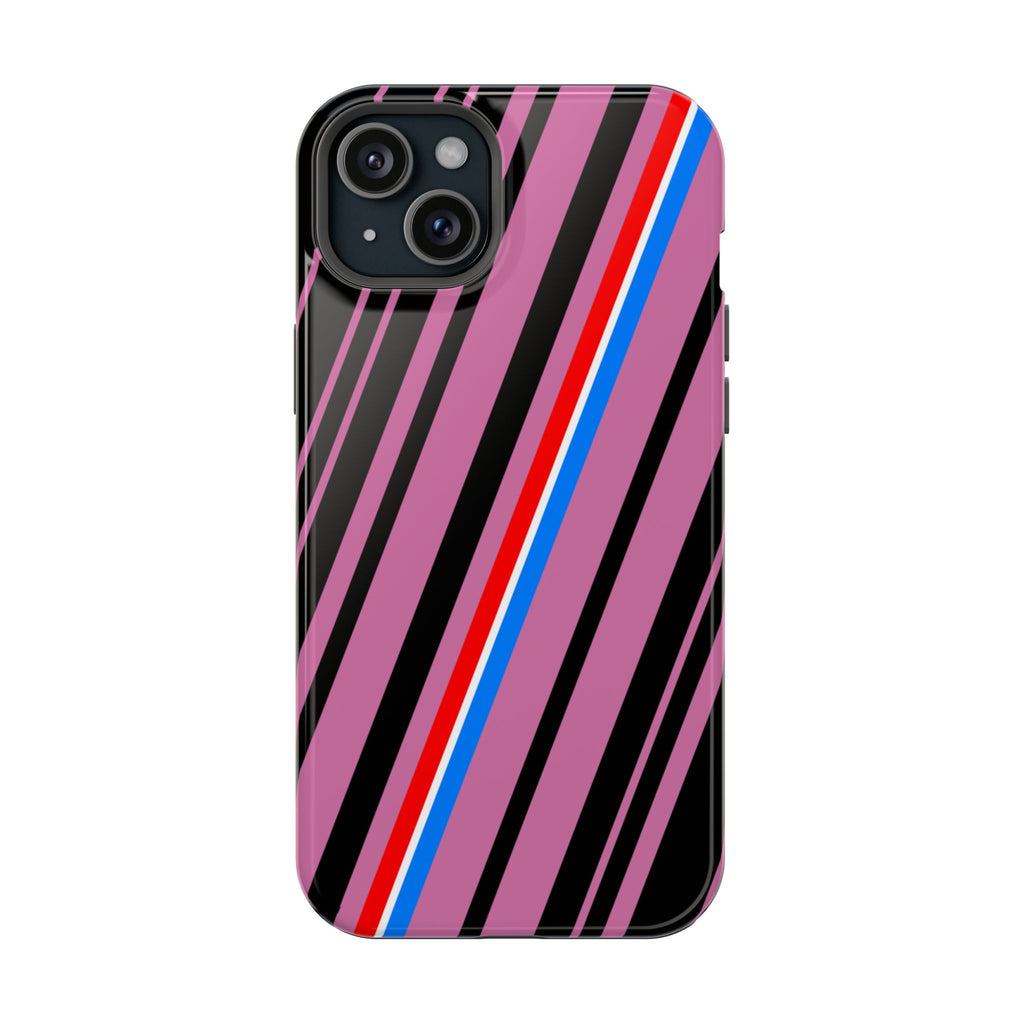 Vibrant Magnetic Phone Cases for Impact Resistance, Phone Protection, Gift for Tech Lovers, Postal Workers, Colorful Barcode Cases