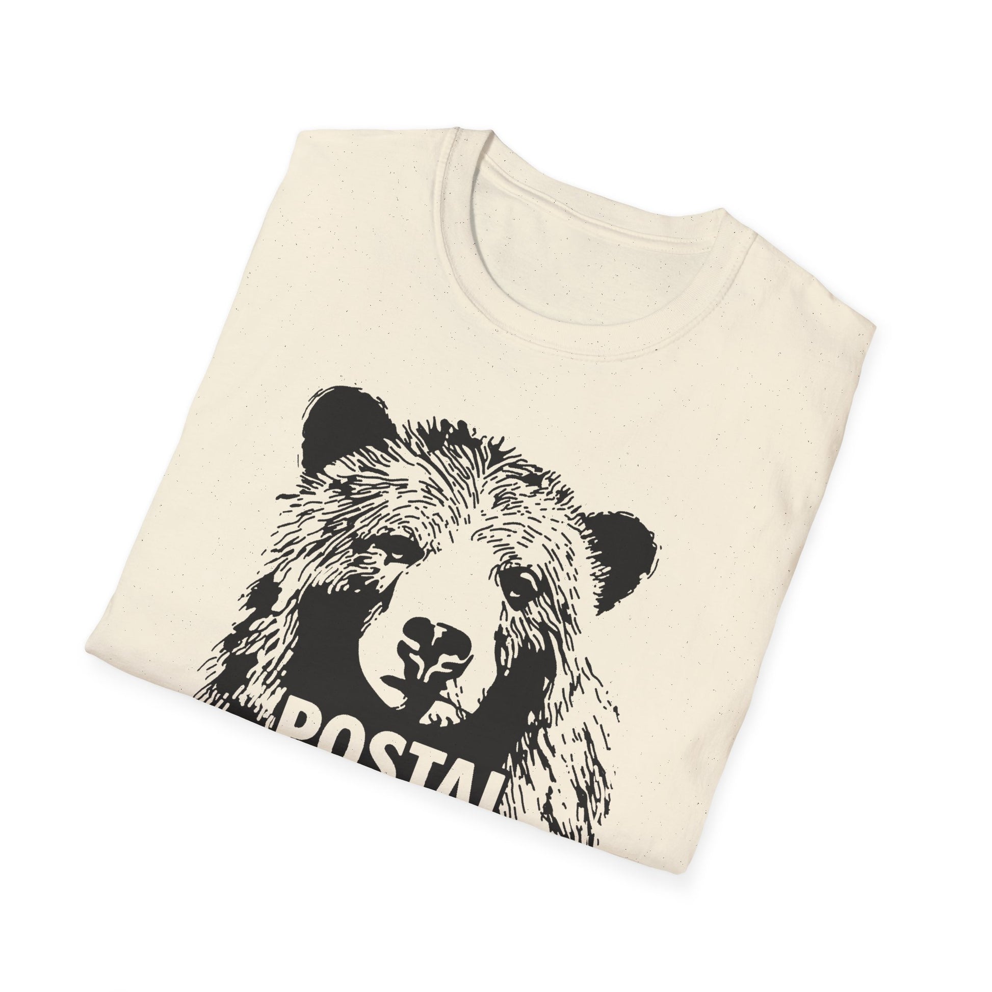 Postal Papa Bear Unisex T-Shirt | Cute Gift for Dads | Family Reunion T-Shirt | Casual Wear | Father's Day Tee | Unique Design