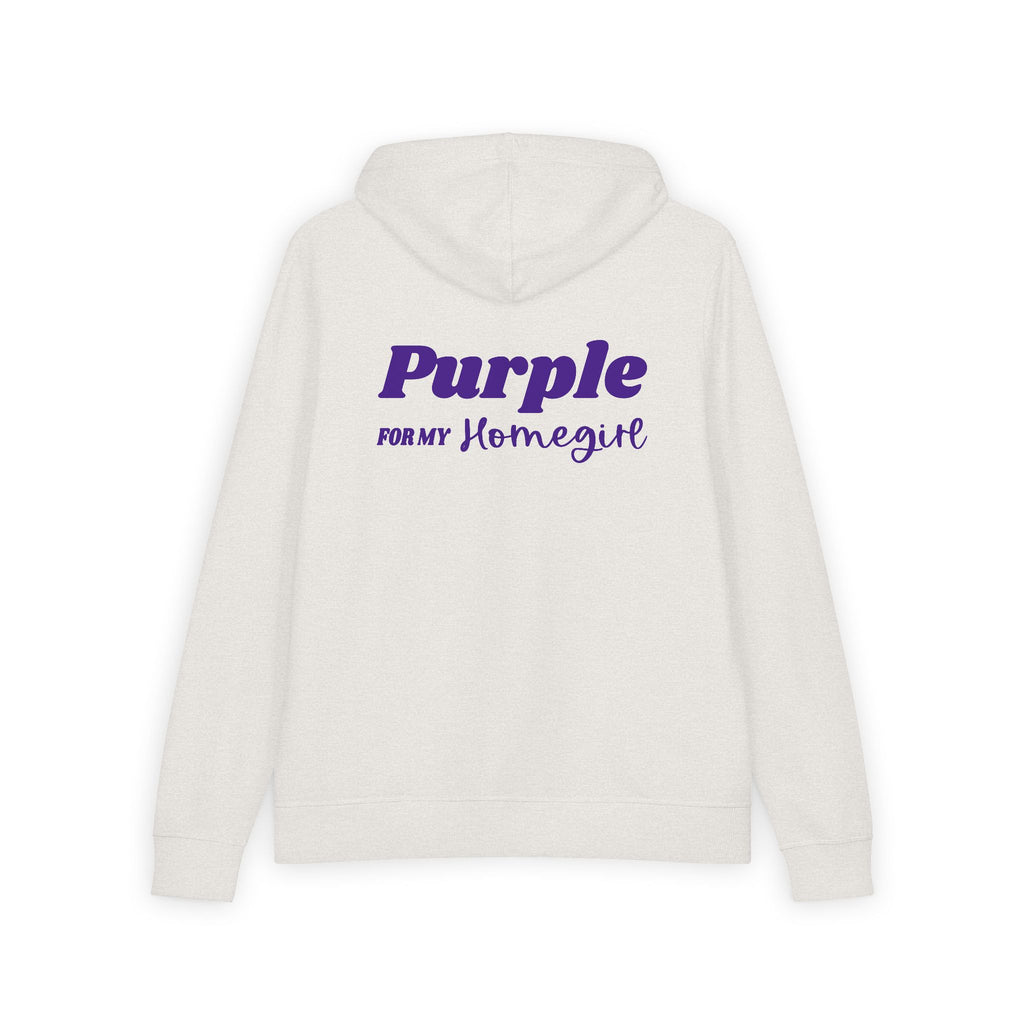 Purple For My Homegirl full zip Lupus Awareness Hoodie