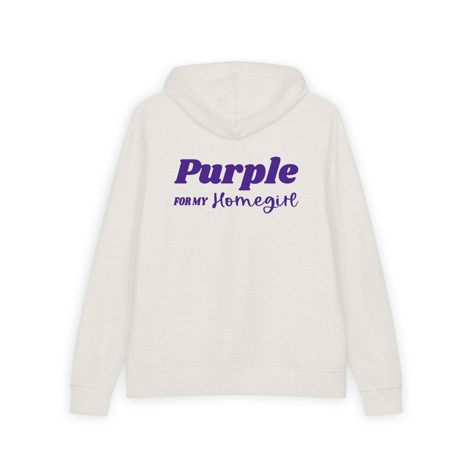 Purple For My Homegirl full zip Lupus Awareness Hoodie