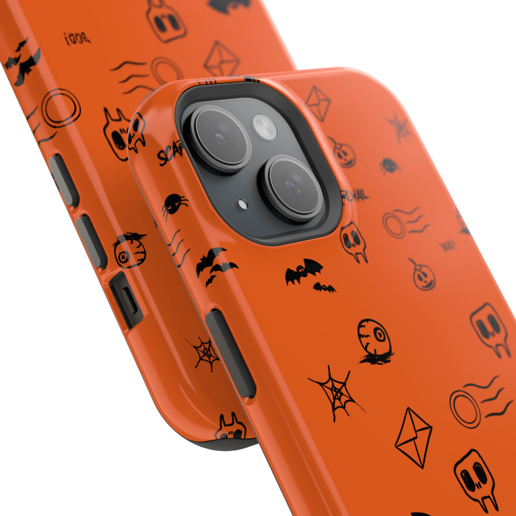 Halloween Magnetic Phone Cases, Spooky Phone Cover, Custom Mobile Accessories, Fall Decor, Gift for Halloween Lovers