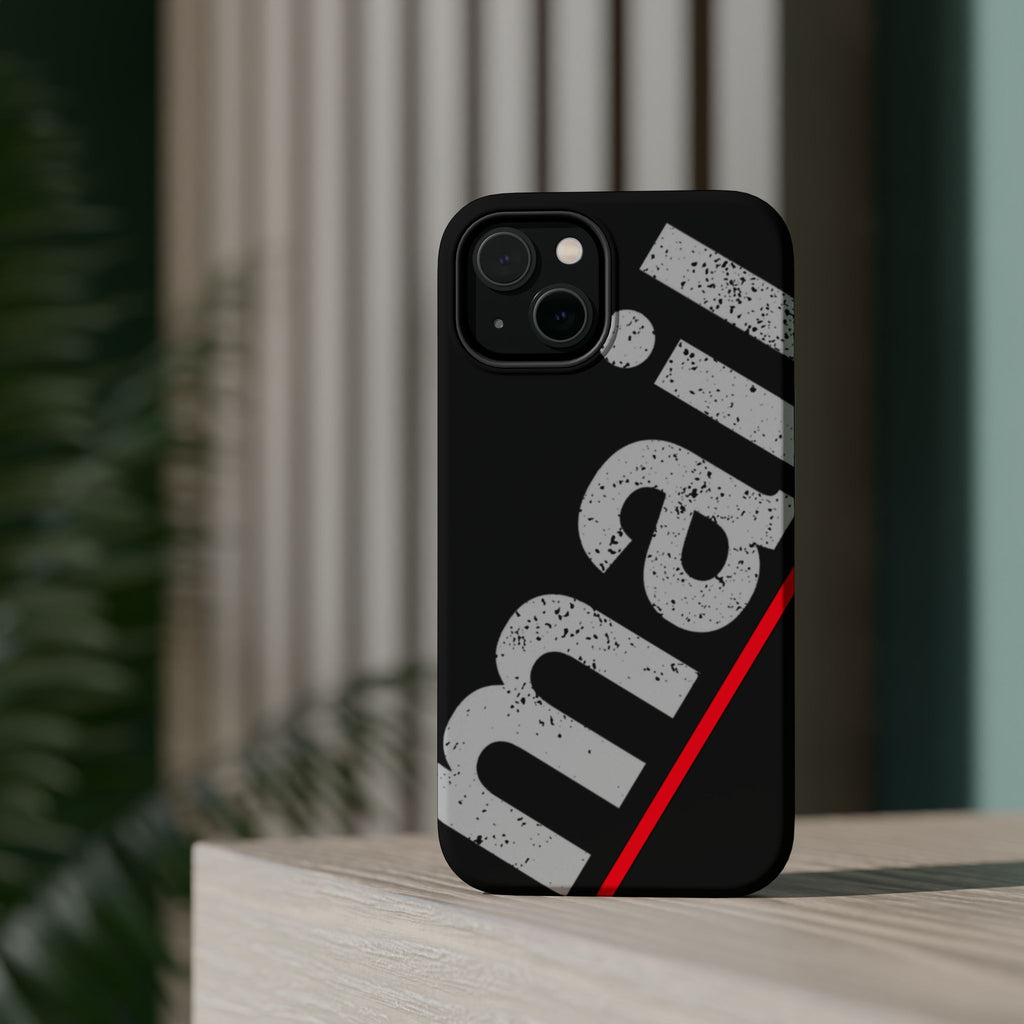 Mail, Magnetic Phone Case - Bold Mail Design, Durable Protective Cover, Unique Gift for Postal Workers, Perfect for Everyday Use, Stylish [...]