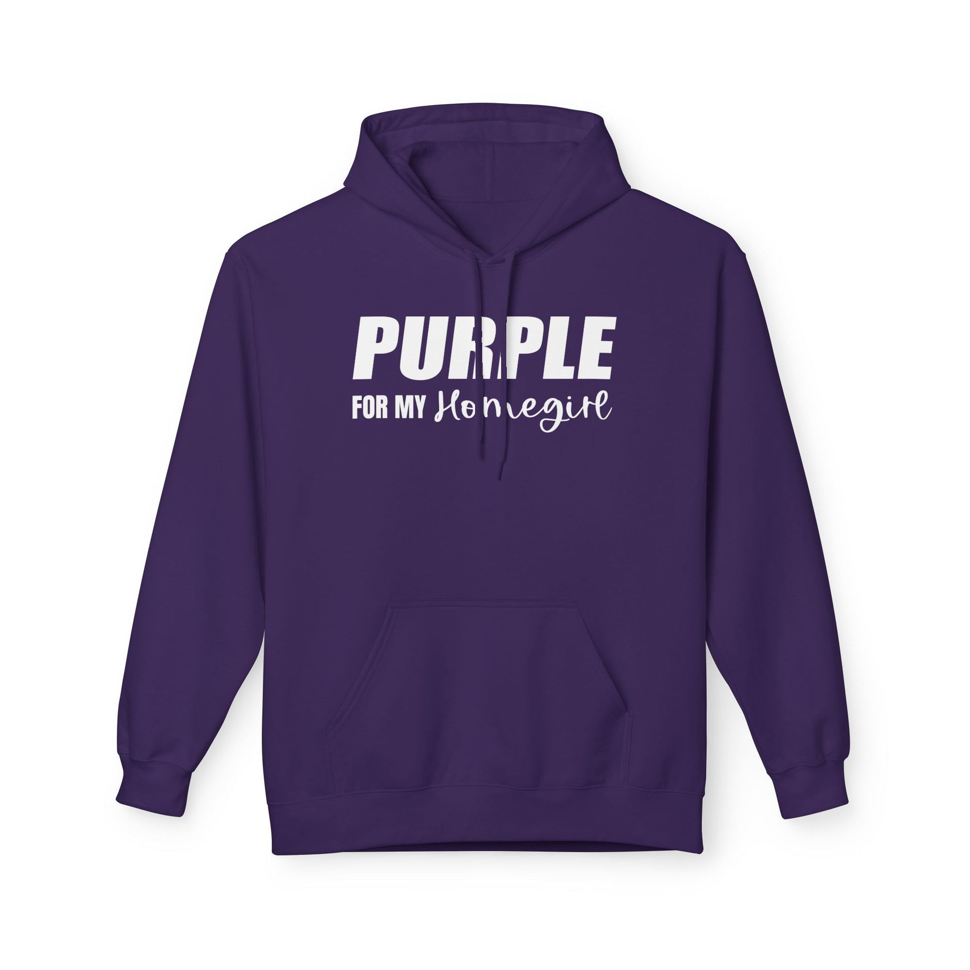 Purple For My Homegirl Hoodie — Awareness & Support Pullover