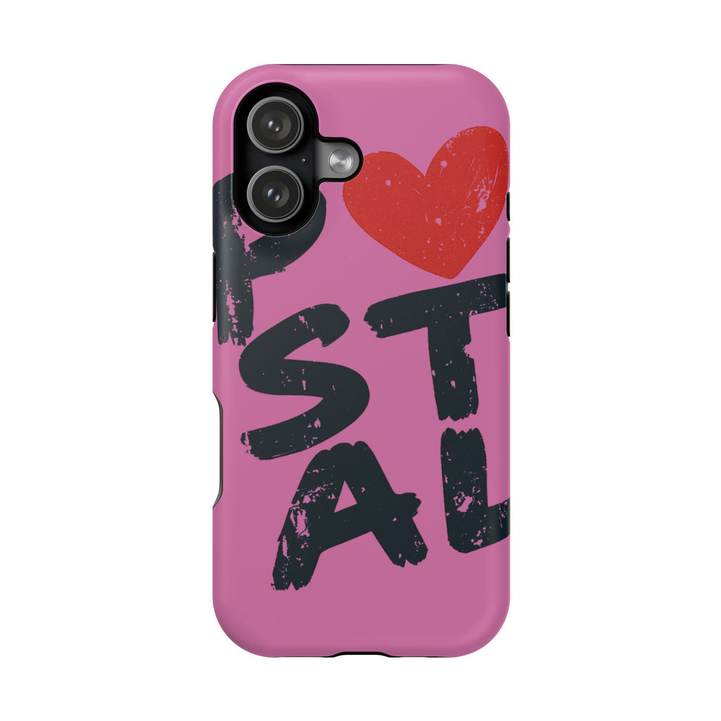 Vibrant Postal Phone Cases with Impact Resistance, Perfect for Gift For Postal Workers, Fun, Stylish, Everyday Use, Valentine's Day, Birthdays