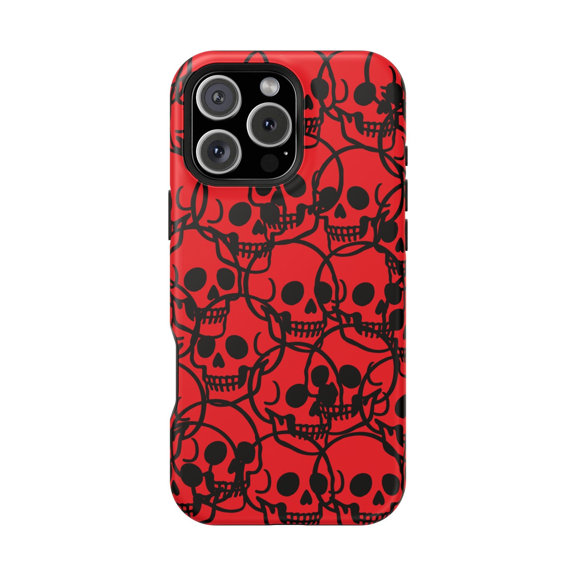 Magnetic Impact-Resistant Skull Cases